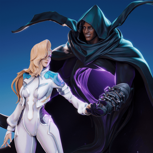 Cloak and Dagger (Ty and Tandy) - CA 3D Studios - Dark Forge Arts