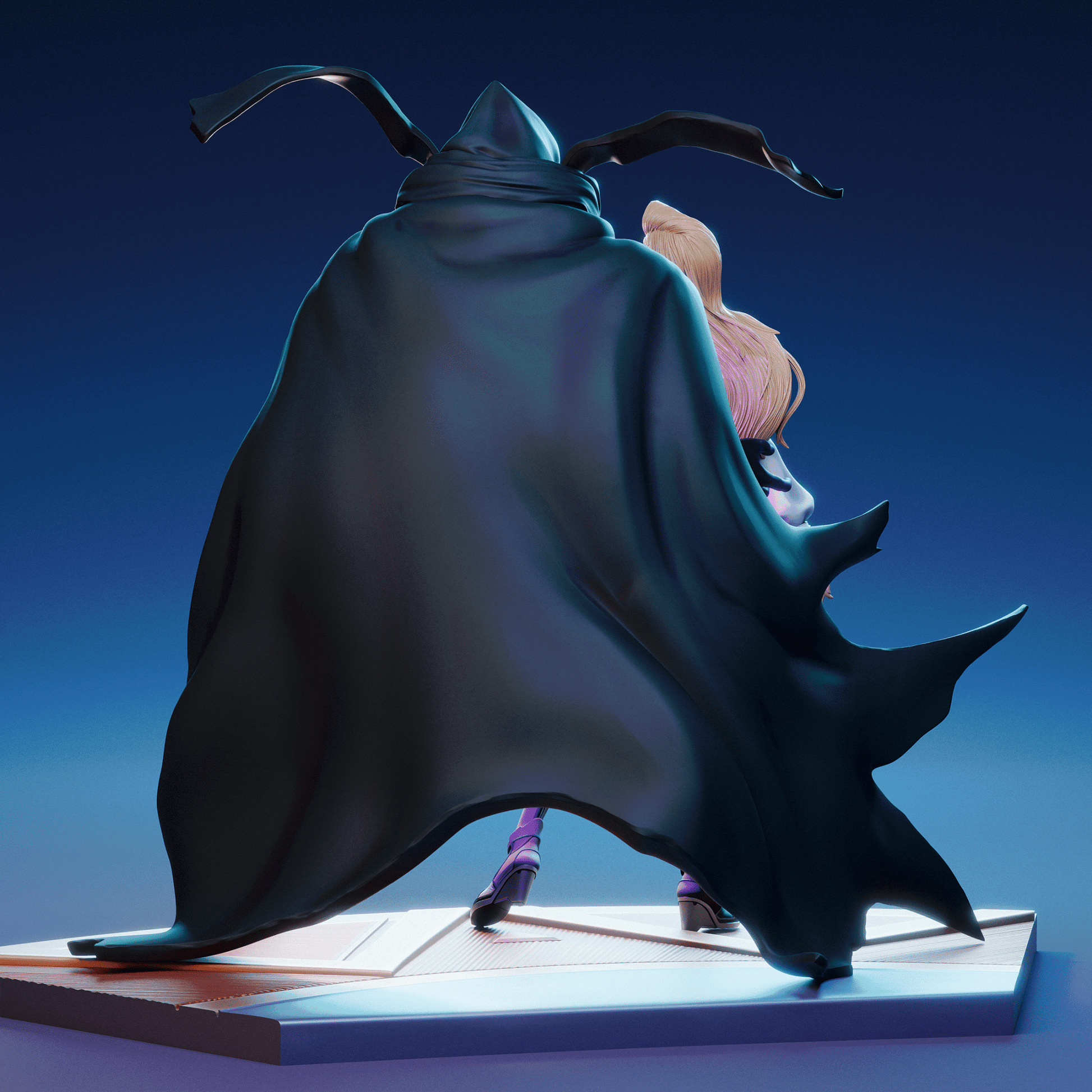 Cloak and Dagger (Ty and Tandy) - CA 3D Studios - Dark Forge Arts