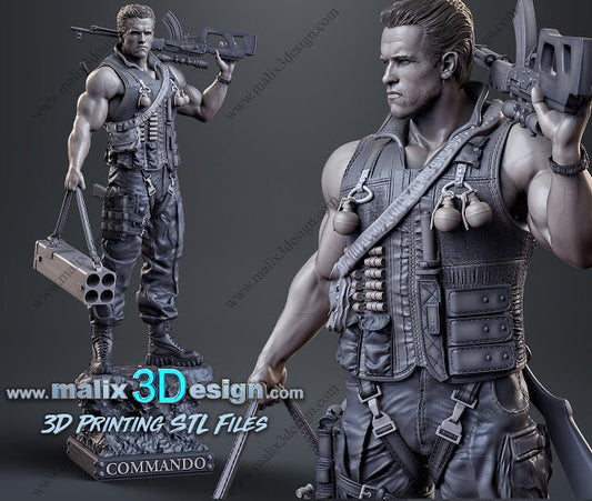 Commando - Sanix3D - Dark Forge Arts