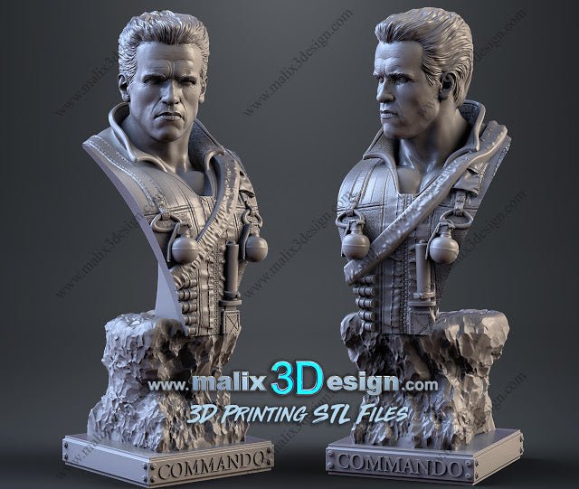 Commando - Sanix3D - Dark Forge Arts