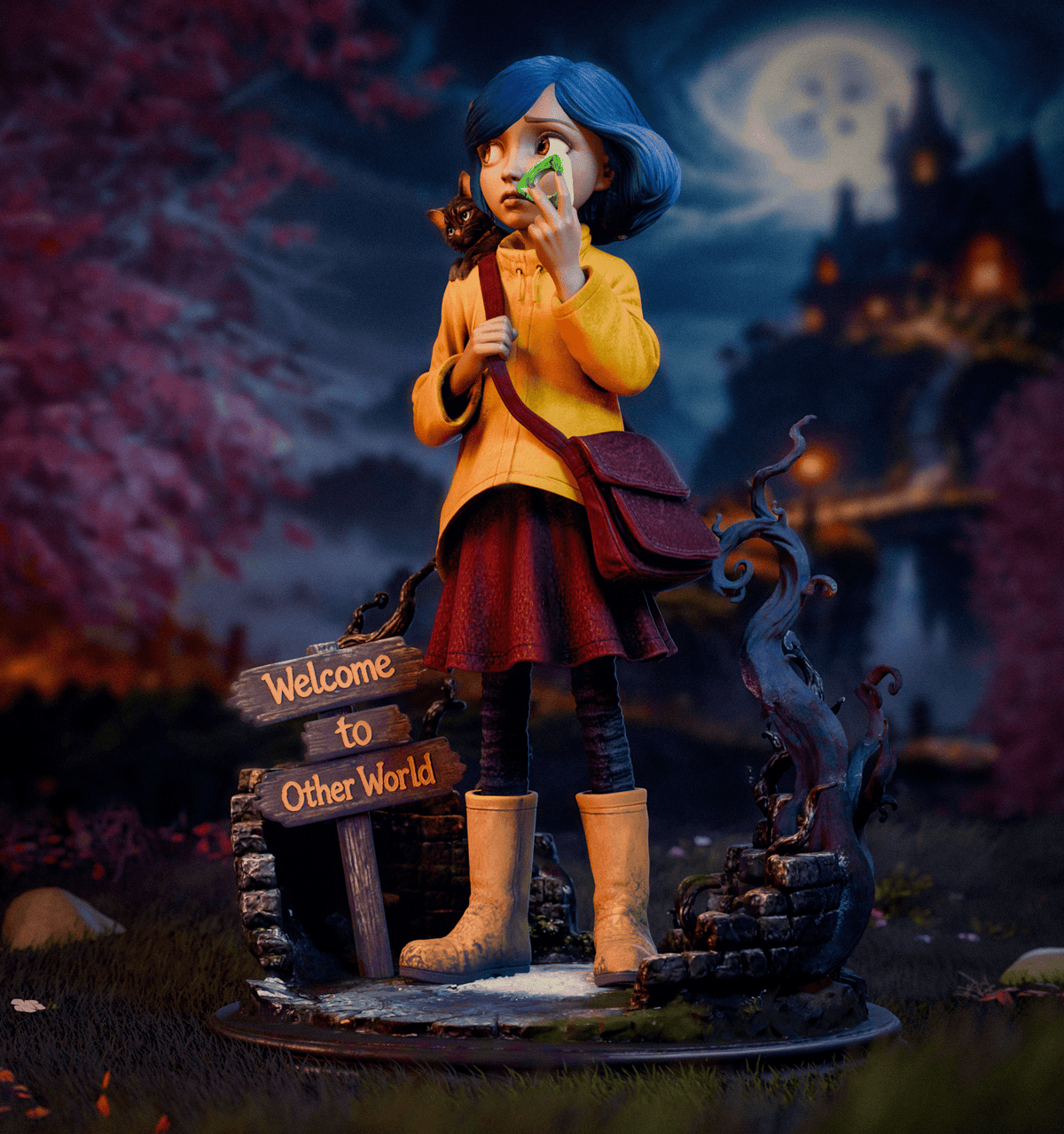 Coraline - CA 3D Studios - Dark Forge Arts