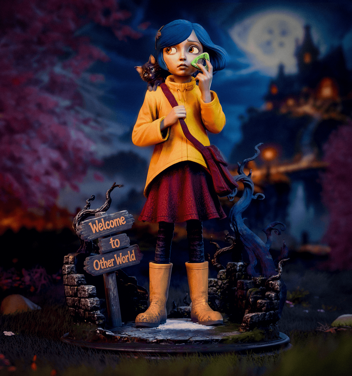 Coraline - CA 3D Studios - Dark Forge Arts