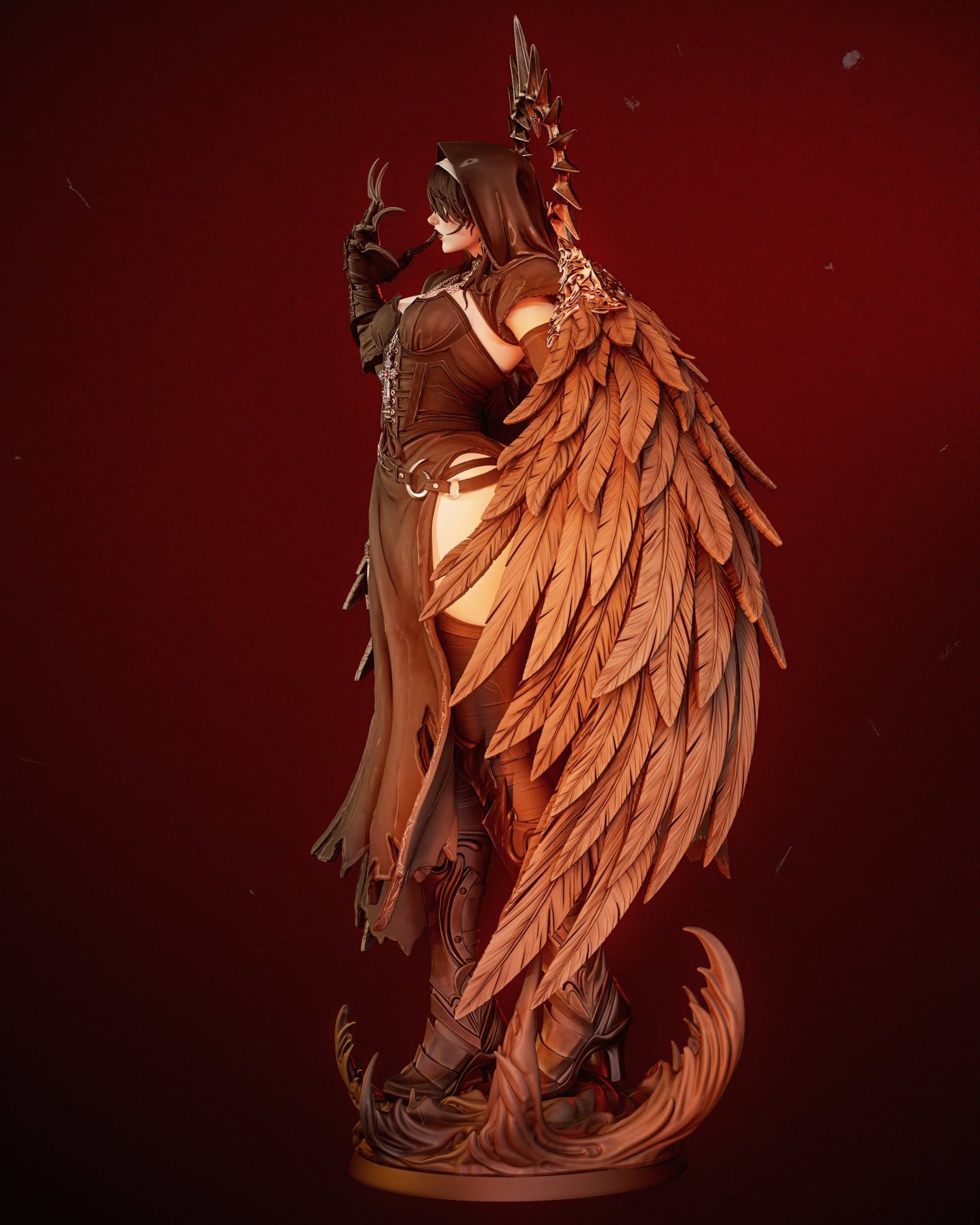 Corrupted Nun - CA 3D Studios - Dark Forge Arts