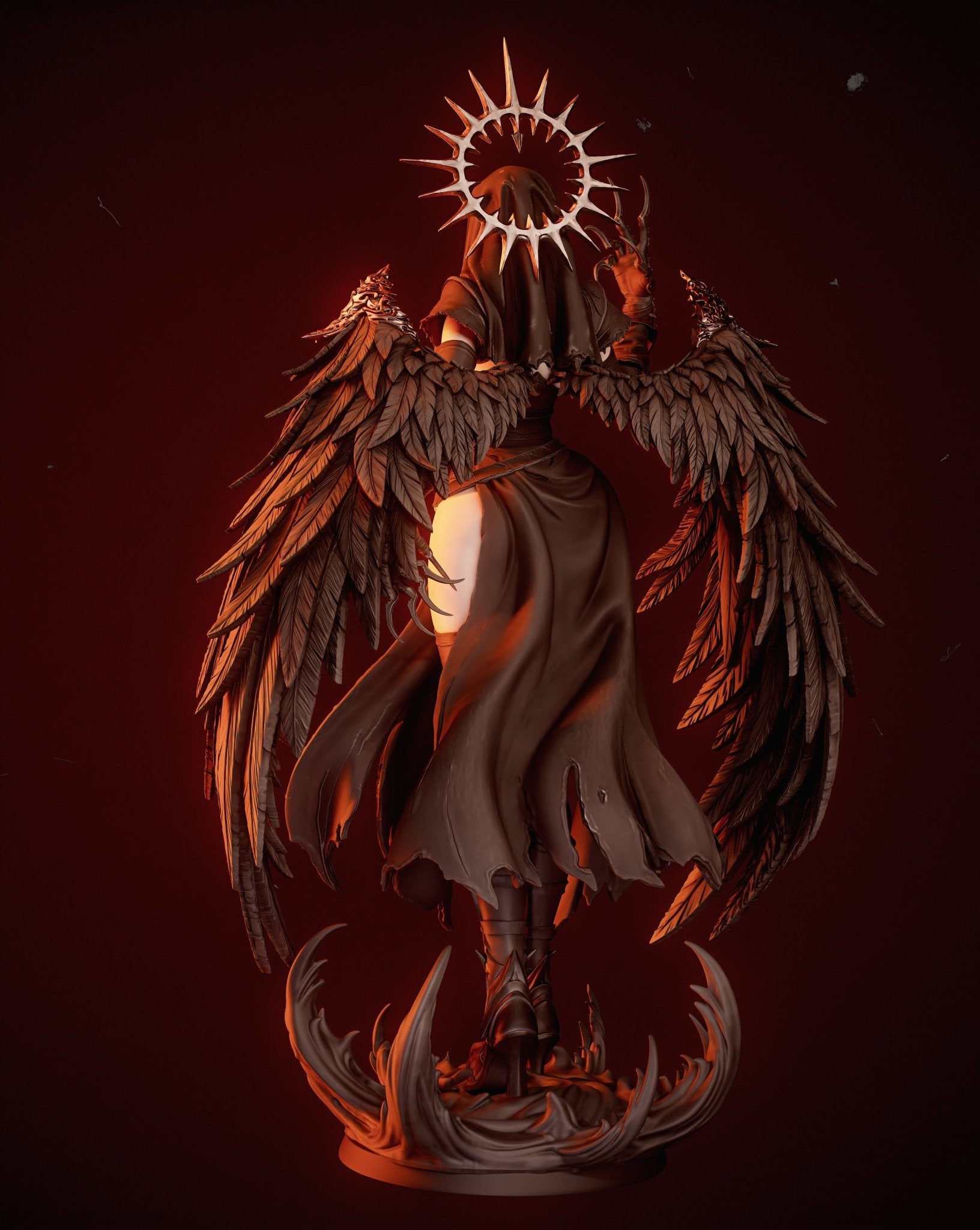 Corrupted Nun - CA 3D Studios - Dark Forge Arts