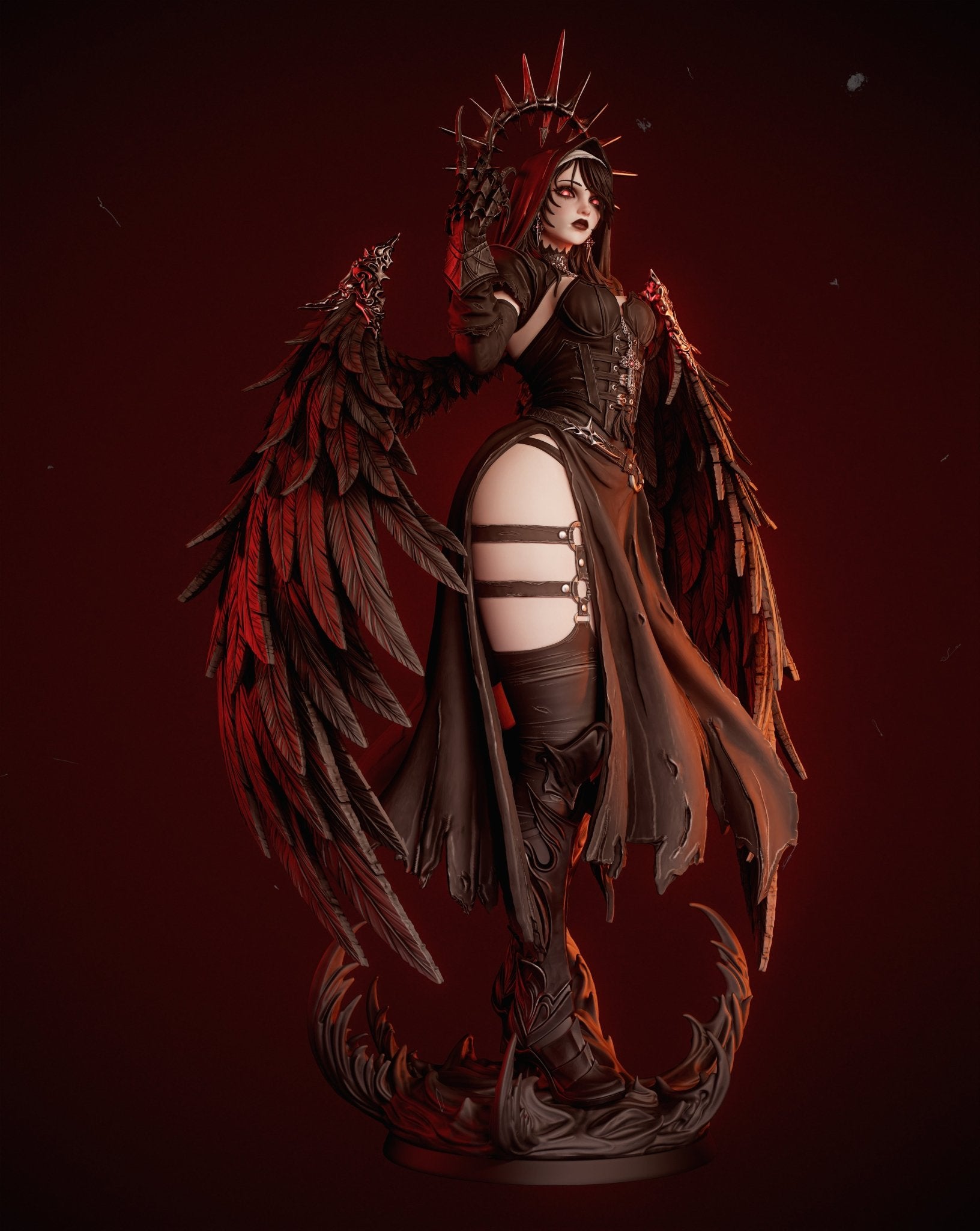 Corrupted Nun - CA 3D Studios - Dark Forge Arts