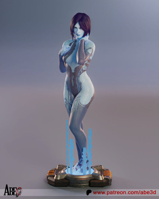 Cortana - Abe3D - Dark Forge Arts