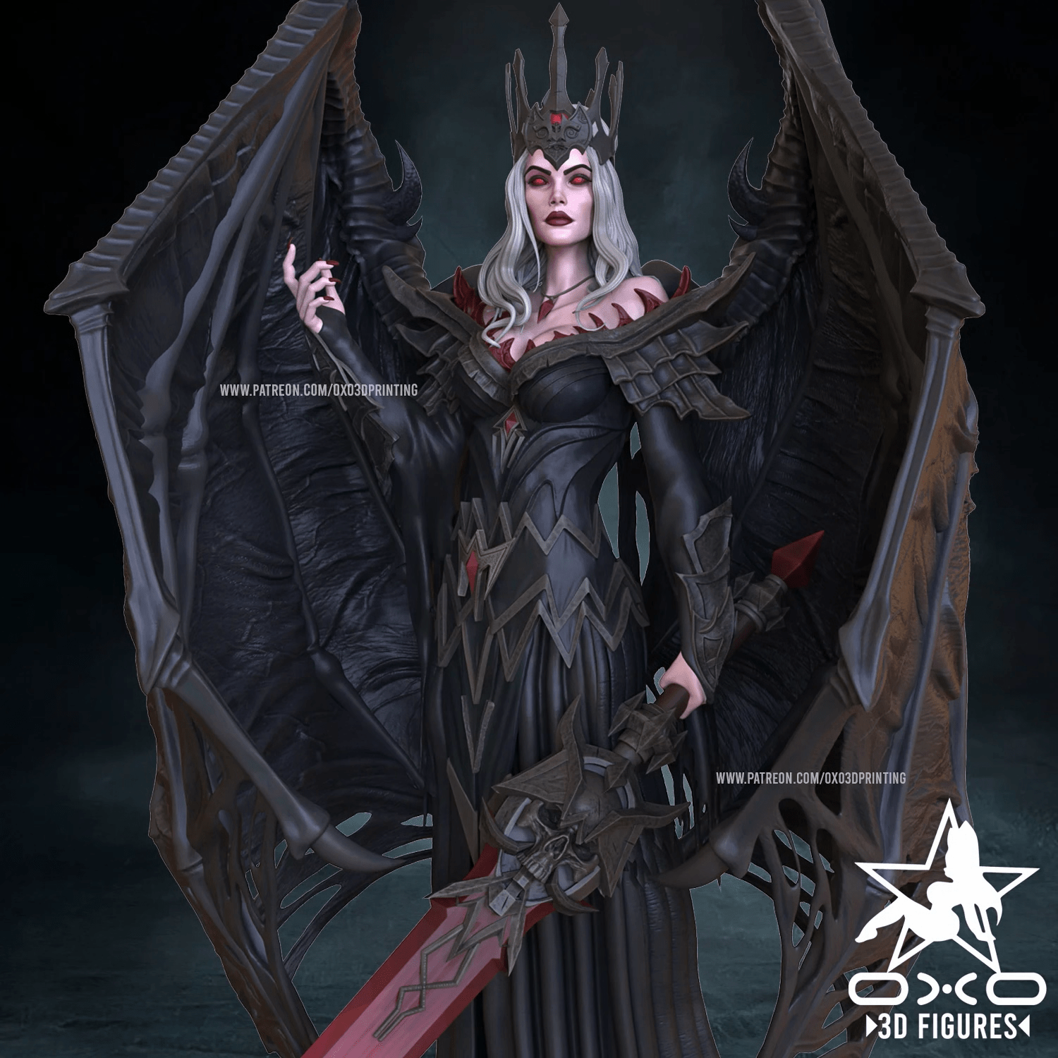 Countess Waifu - OXO3D - Dark Forge Arts