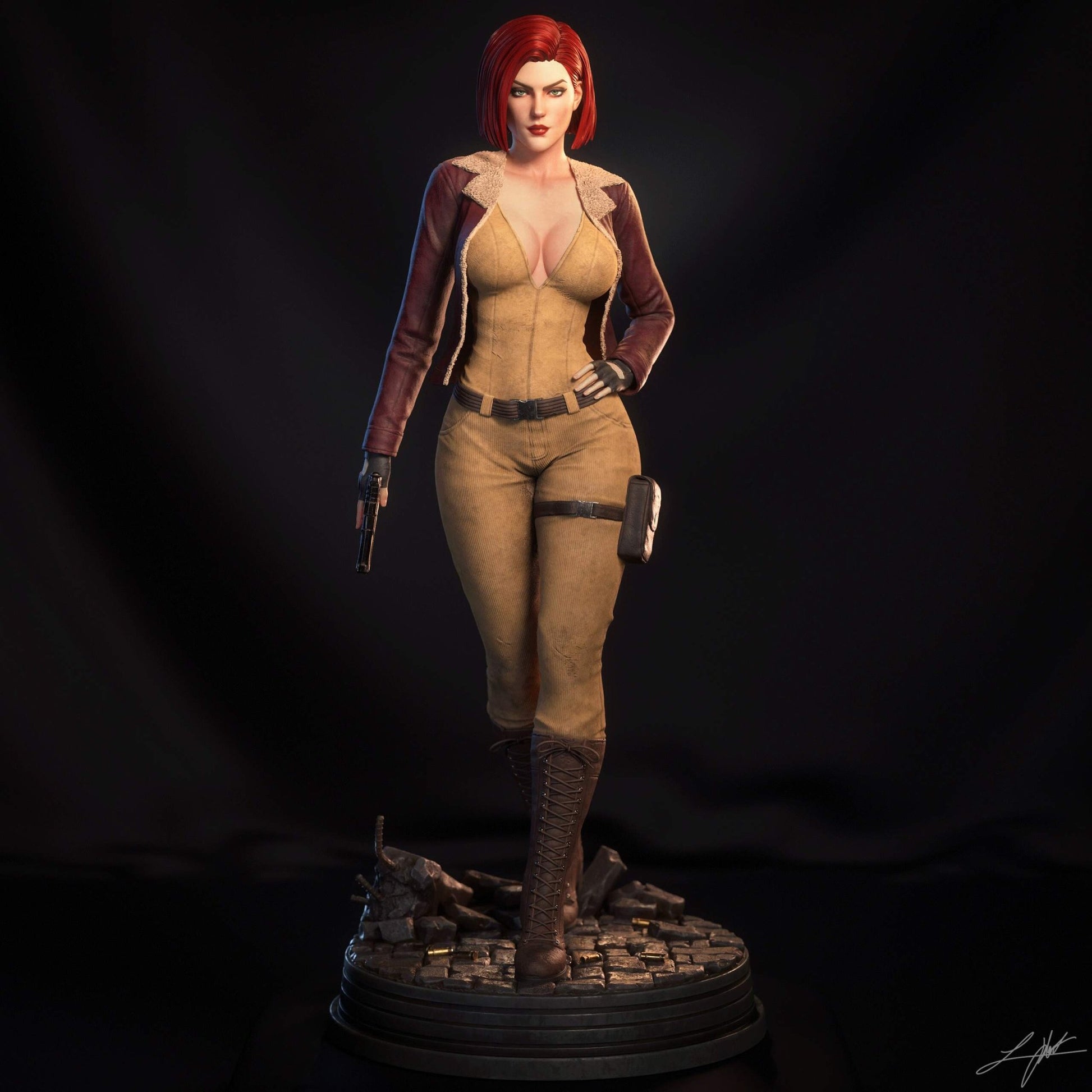 Cover Girl - Abe3D - Dark Forge Arts