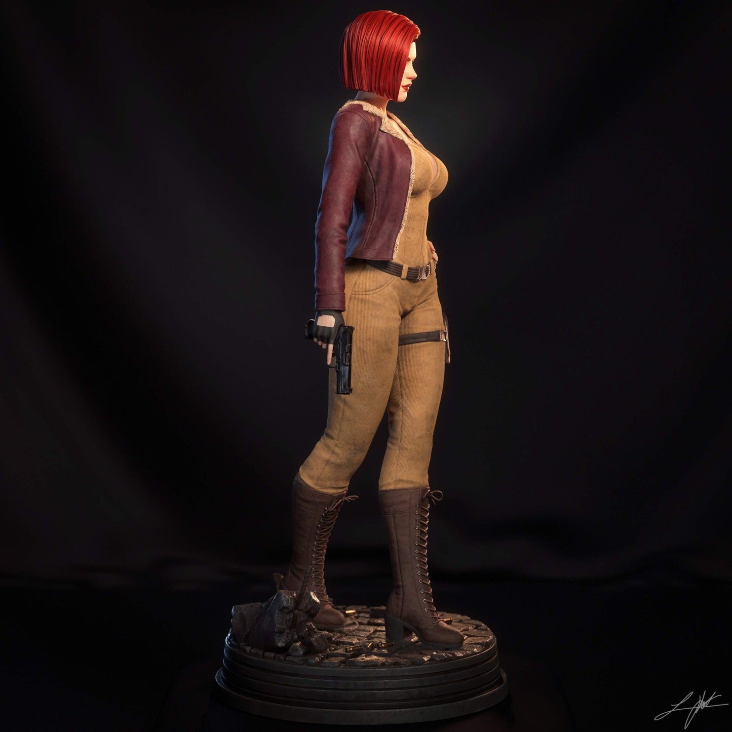 Cover Girl - Abe3D - Dark Forge Arts