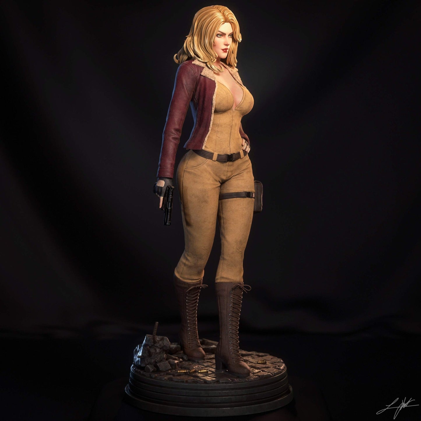 Cover Girl - Abe3D - Dark Forge Arts