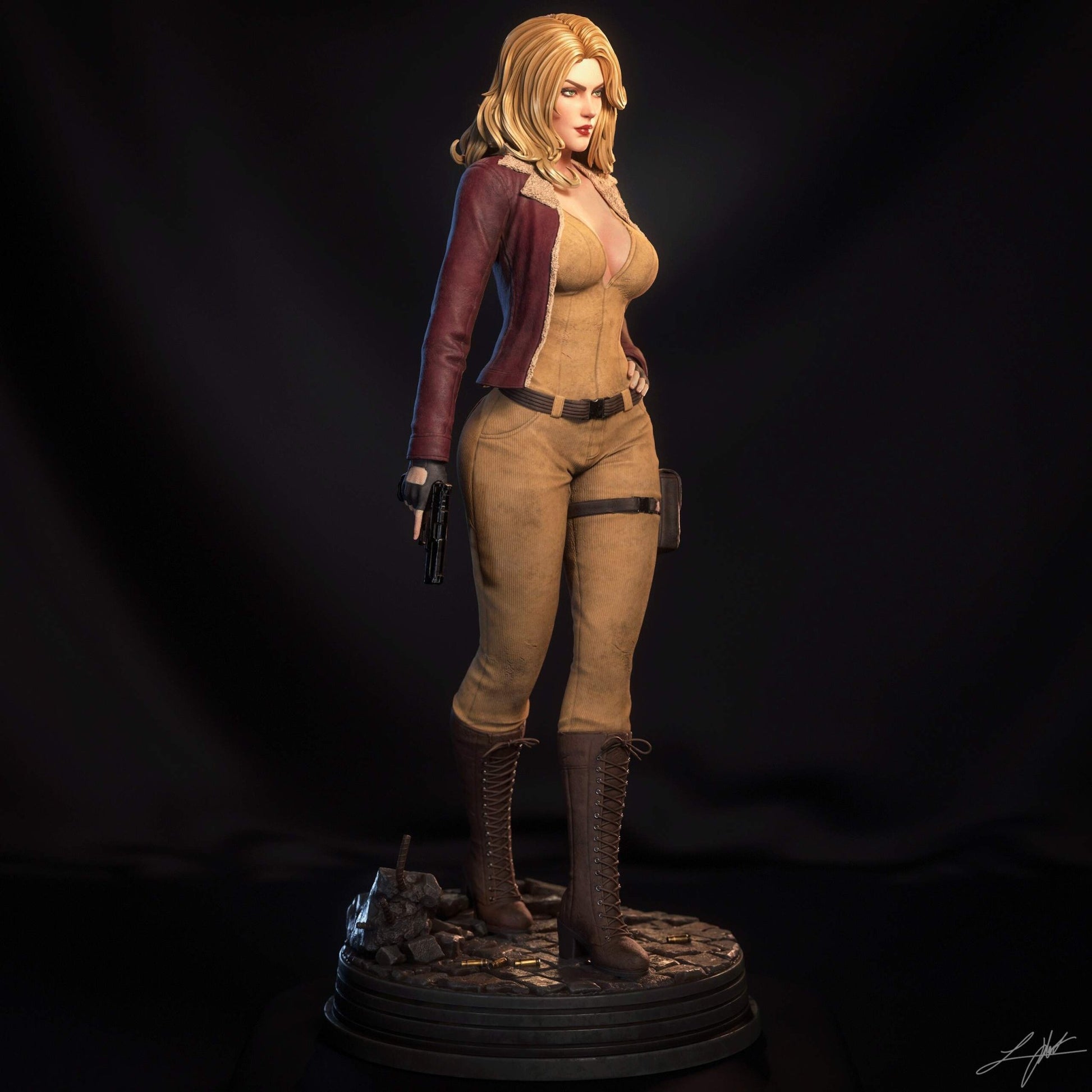 Cover Girl - Abe3D - Dark Forge Arts