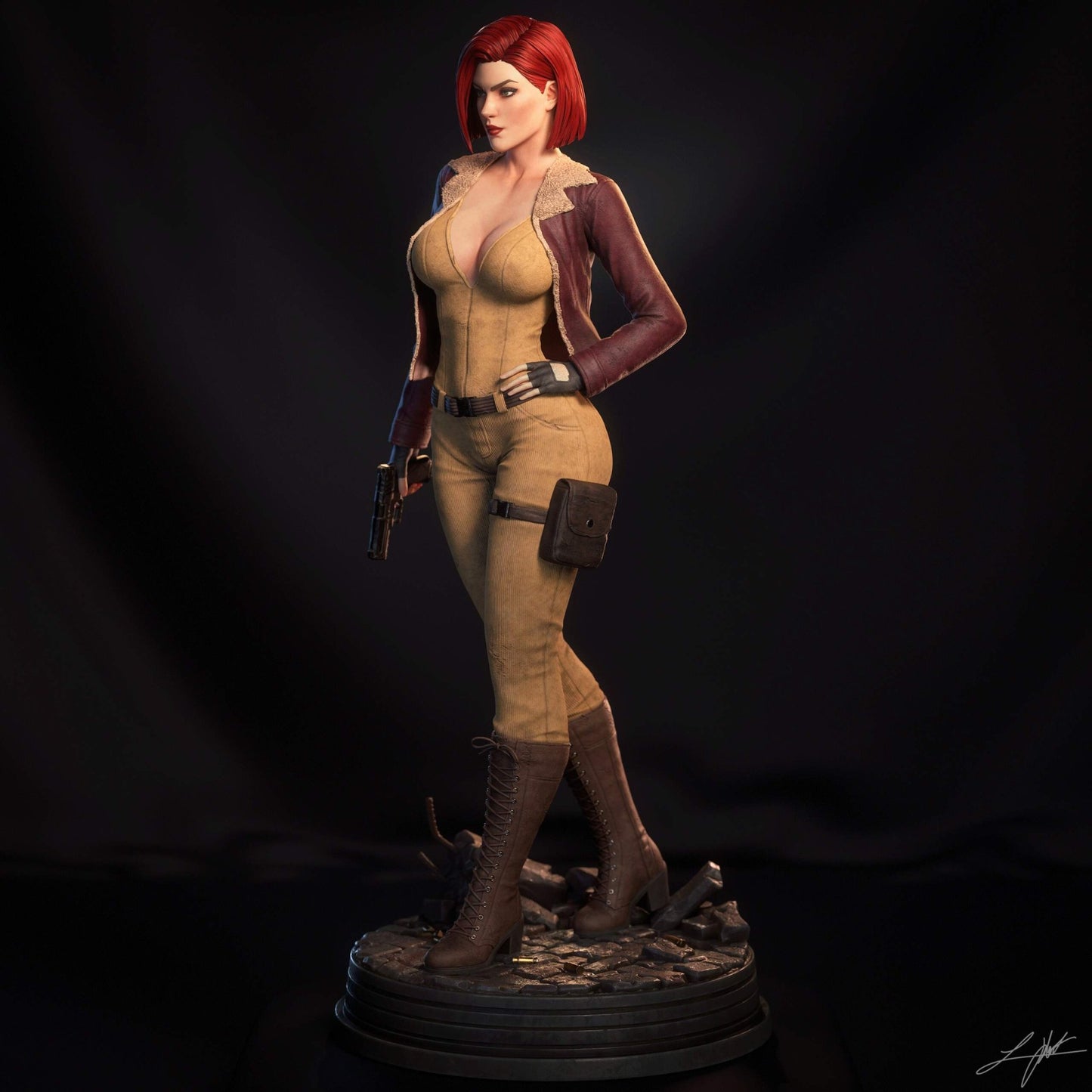 Cover Girl - Abe3D - Dark Forge Arts