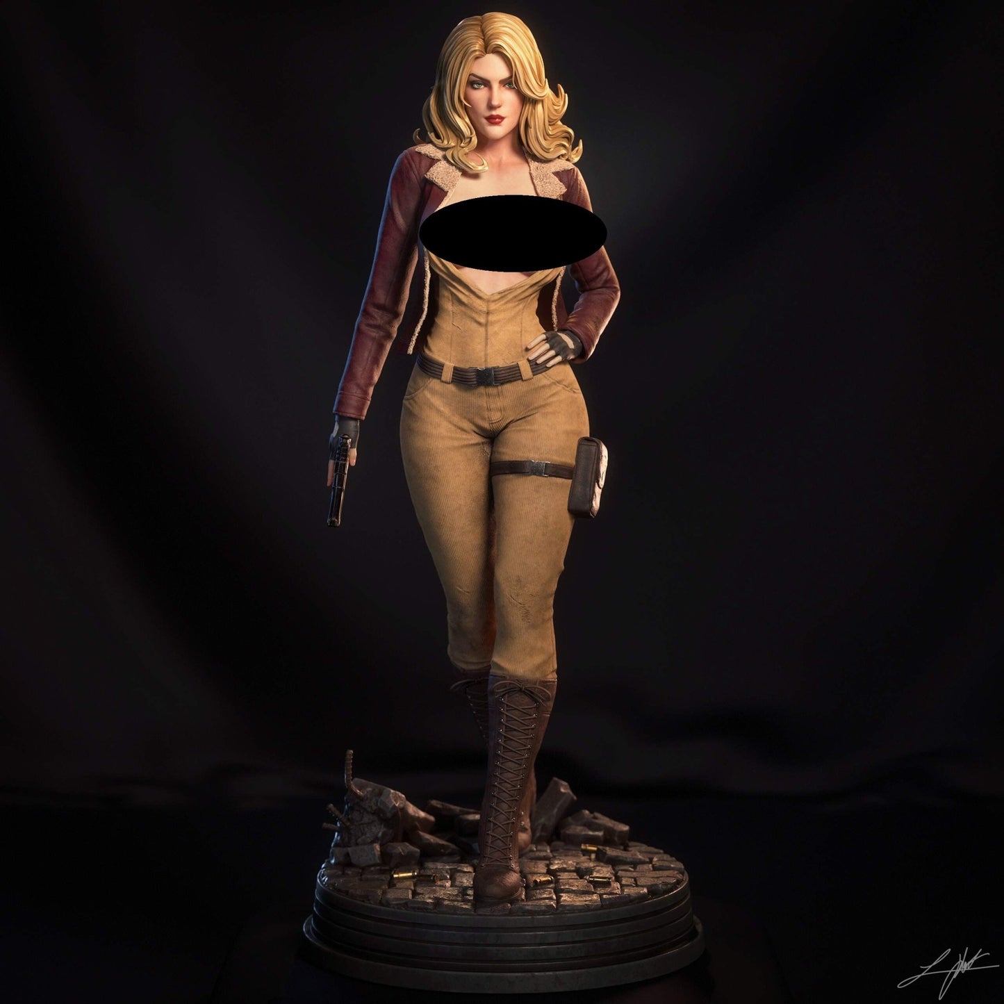 Cover Girl - Abe3D - Dark Forge Arts
