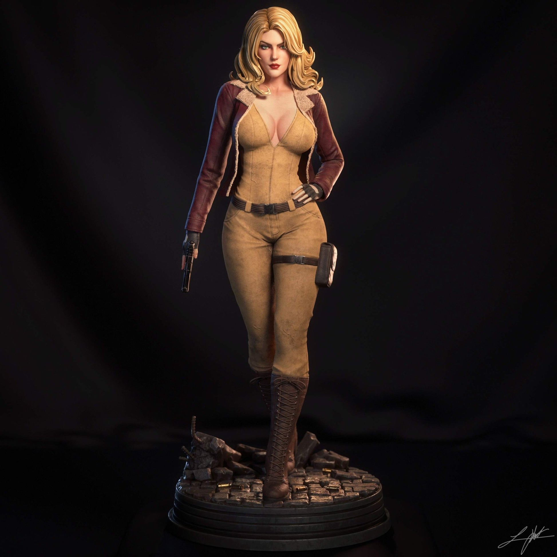 Cover Girl - Abe3D - Dark Forge Arts