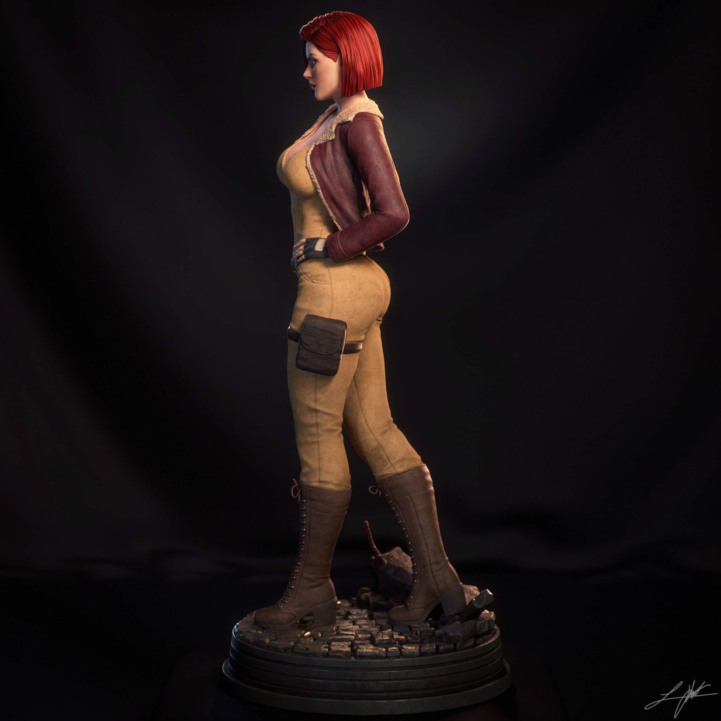 Cover Girl - Abe3D - Dark Forge Arts