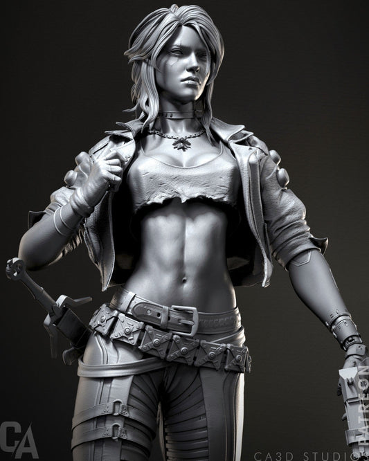 Cyberpunk Ciri - CA 3D Studios - Dark Forge Arts