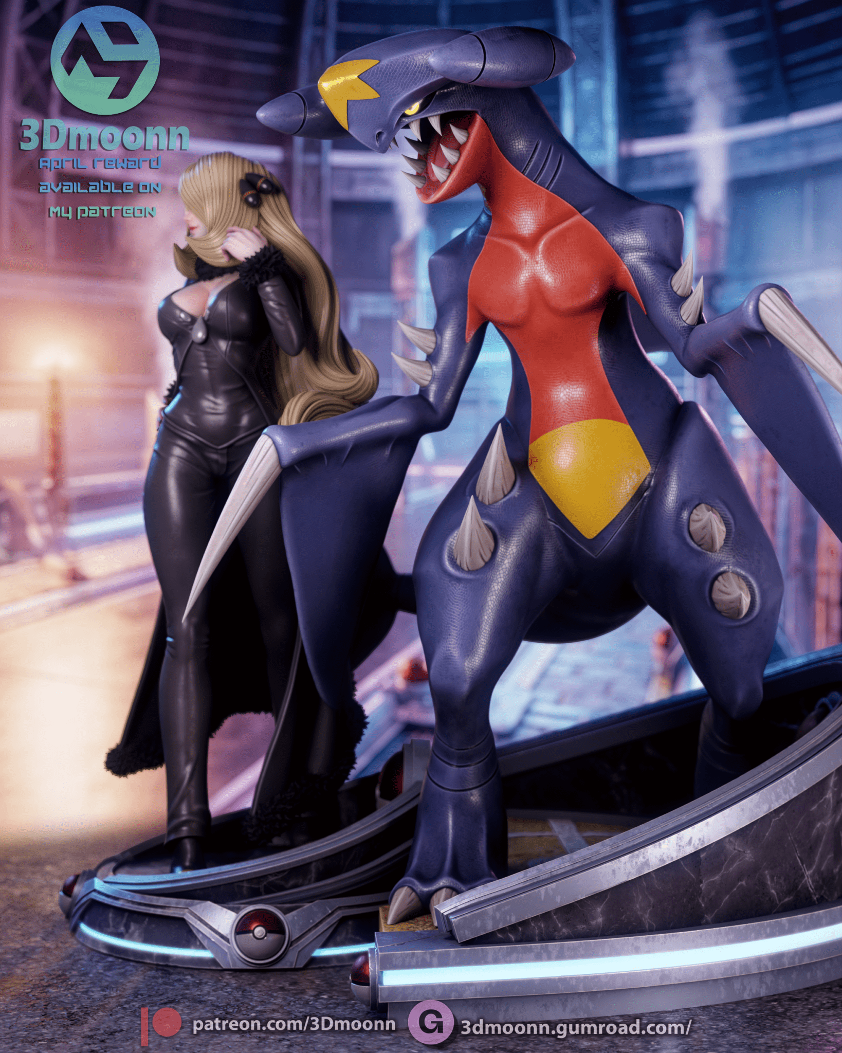 Cynthia - 3DMoonn - Dark Forge Arts