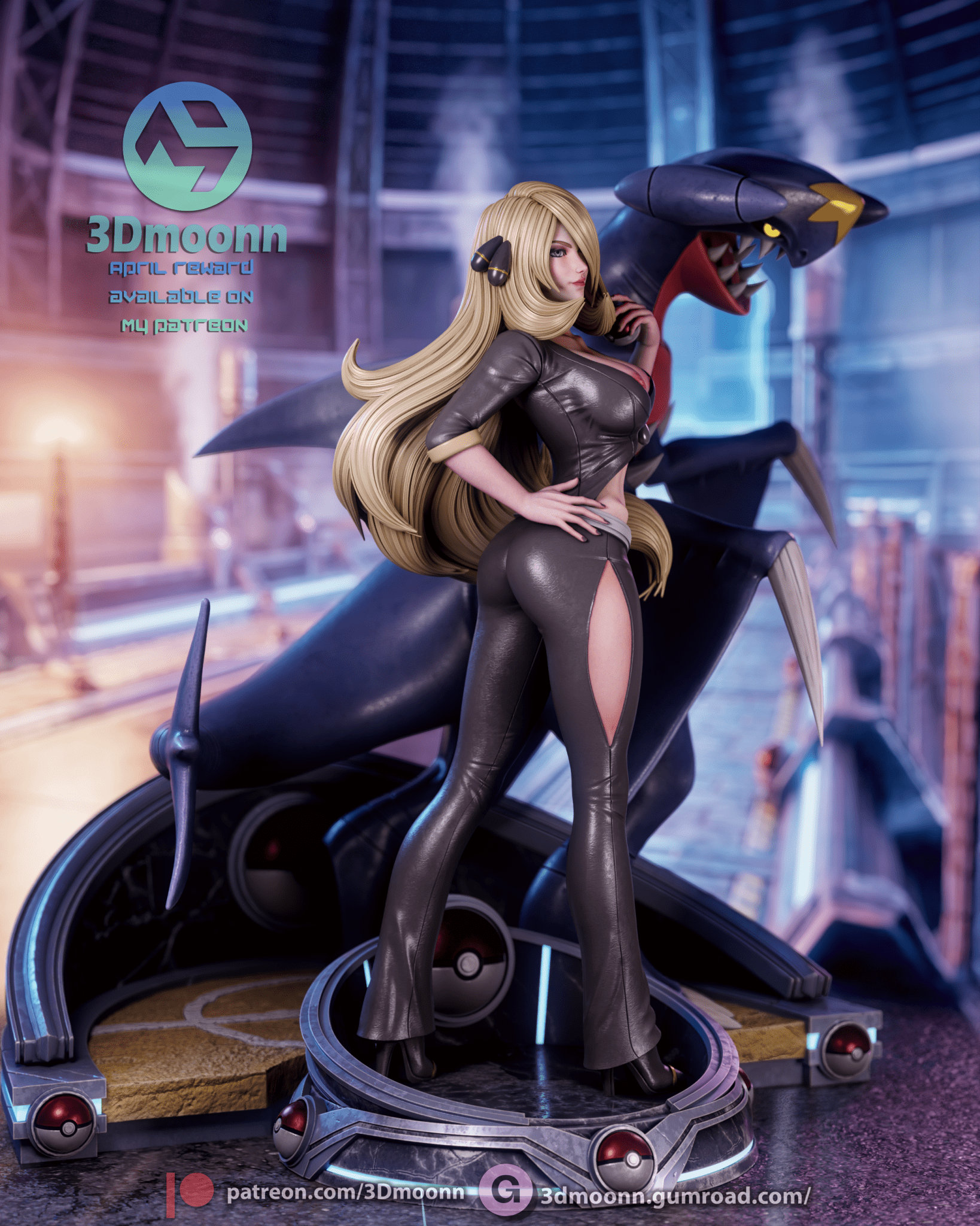 Cynthia - 3DMoonn - Dark Forge Arts