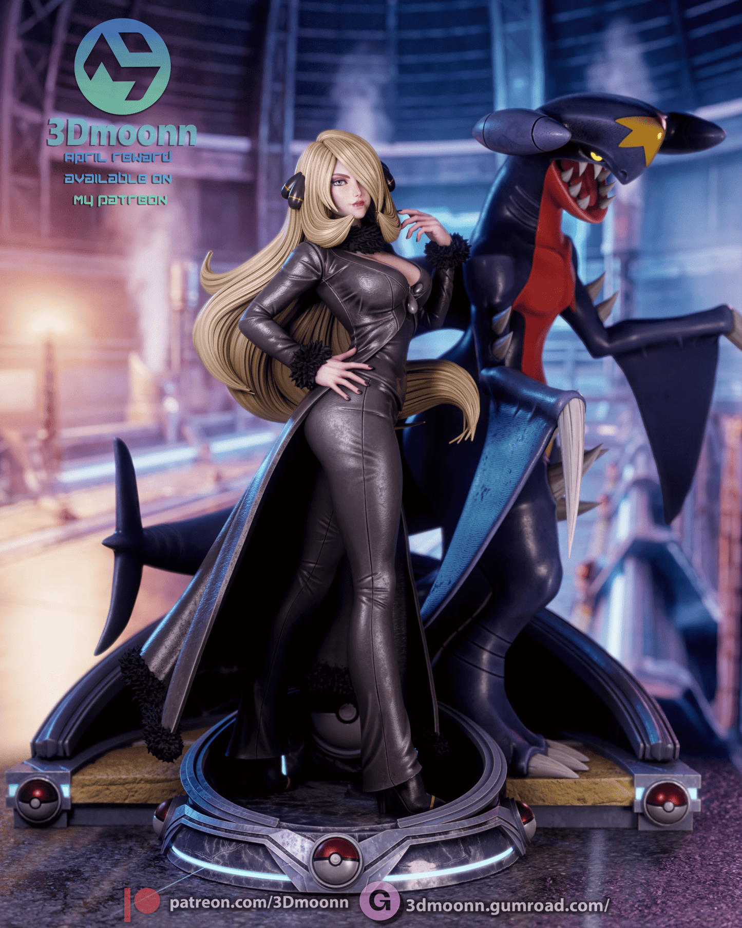 Cynthia - 3DMoonn - Dark Forge Arts