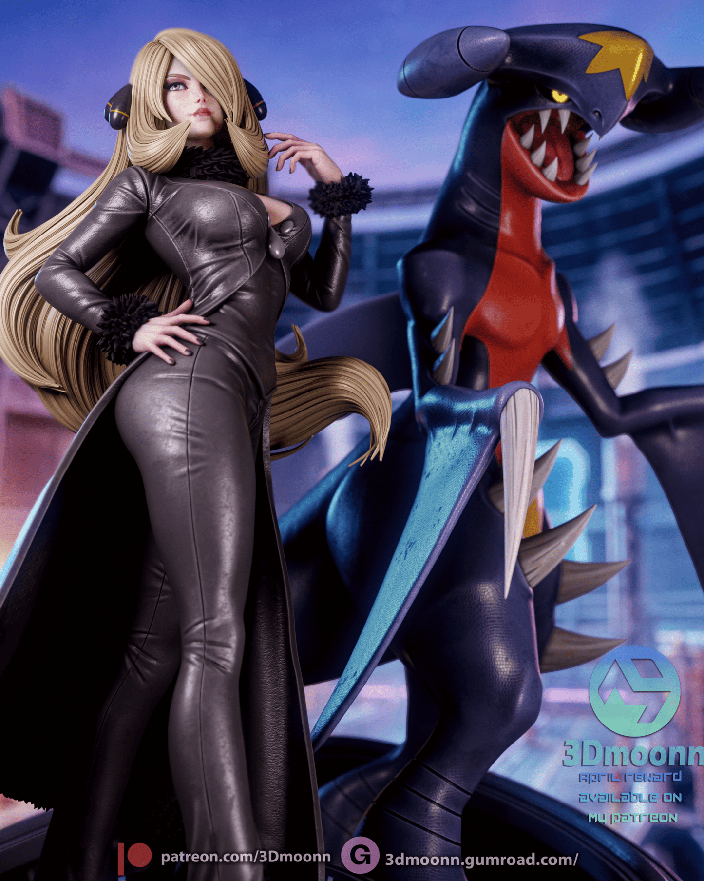 Cynthia - 3DMoonn - Dark Forge Arts