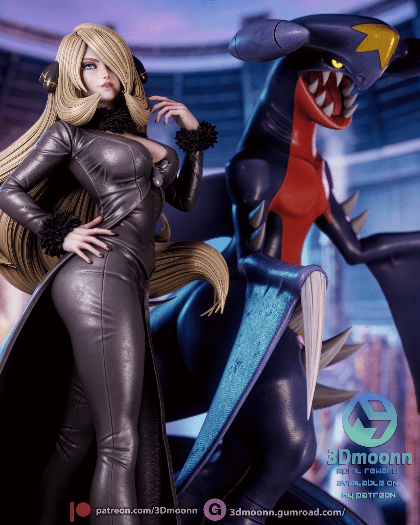 Cynthia - 3DMoonn - Dark Forge Arts