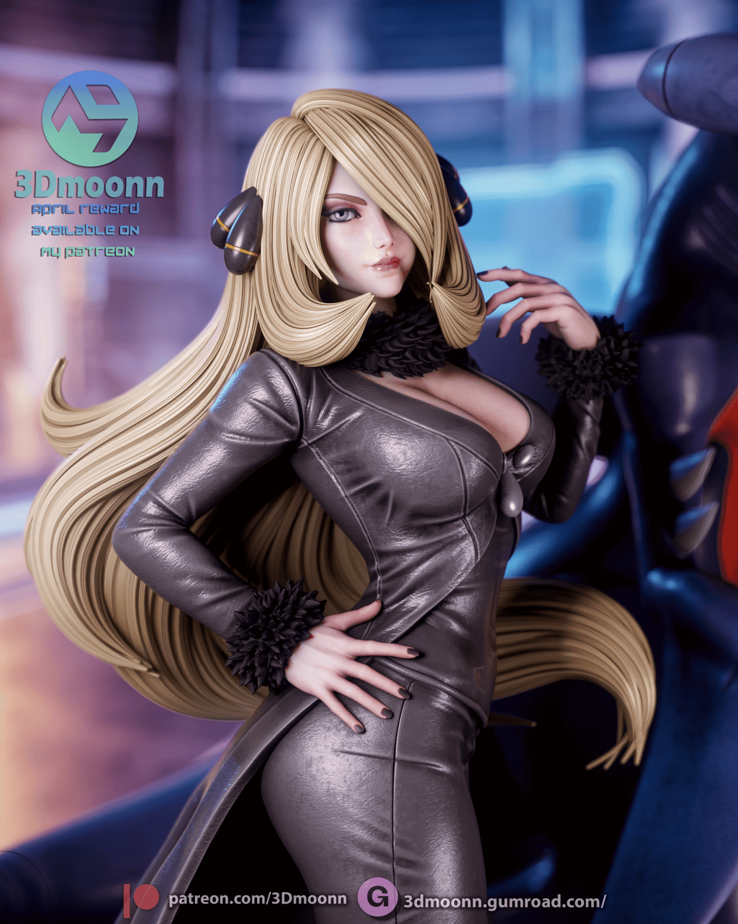Cynthia - 3DMoonn - Dark Forge Arts