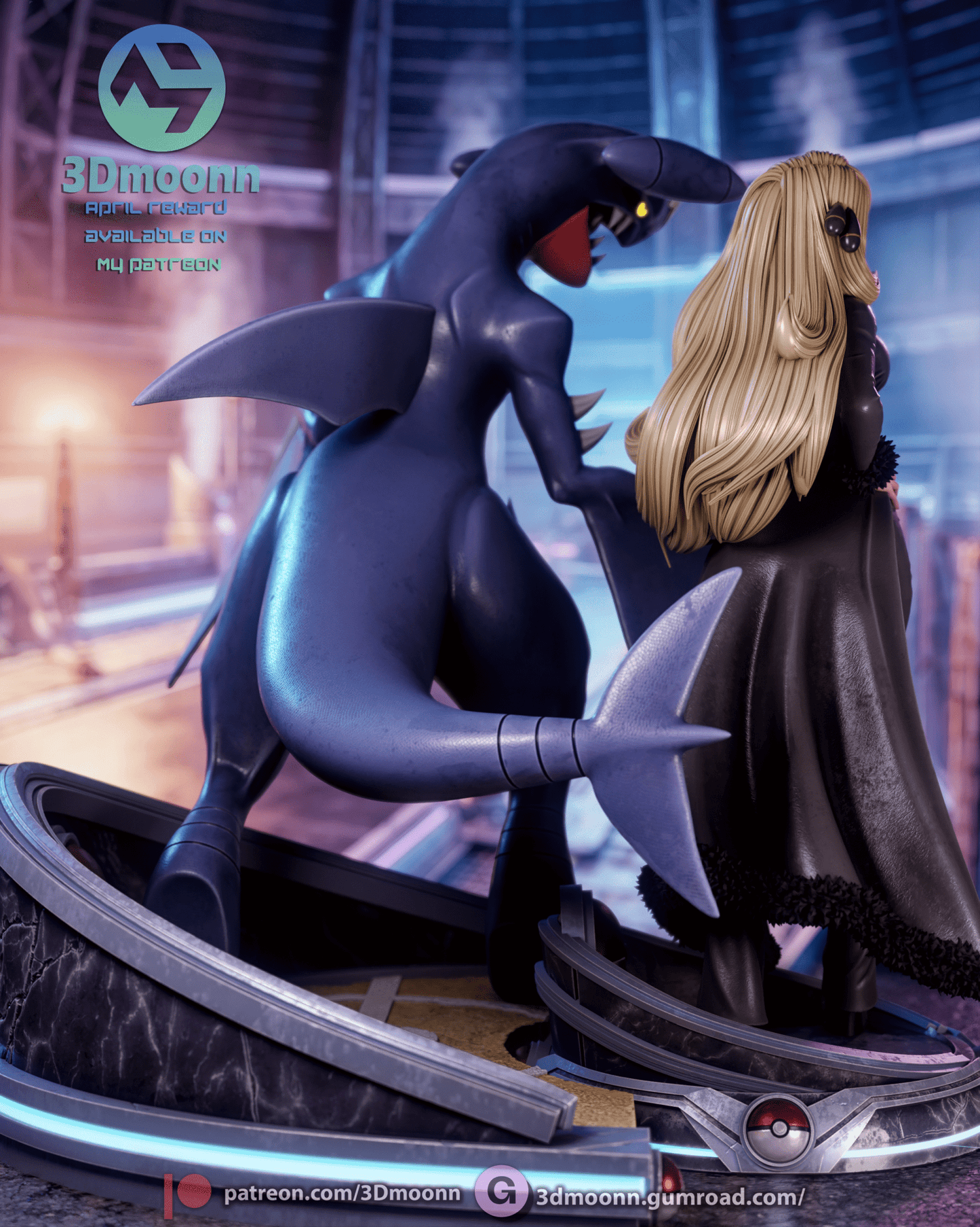 Cynthia - 3DMoonn - Dark Forge Arts