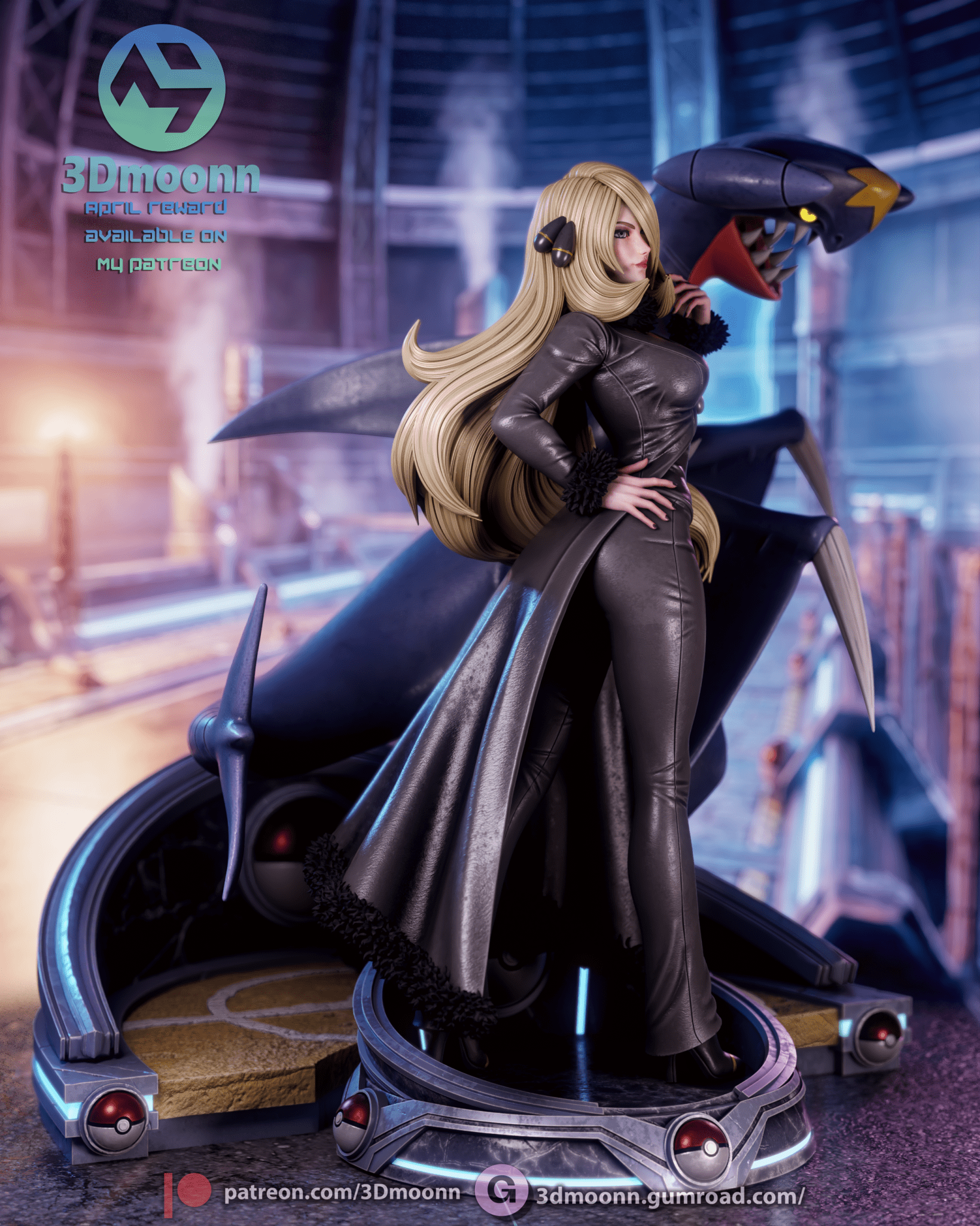 Cynthia - 3DMoonn - Dark Forge Arts