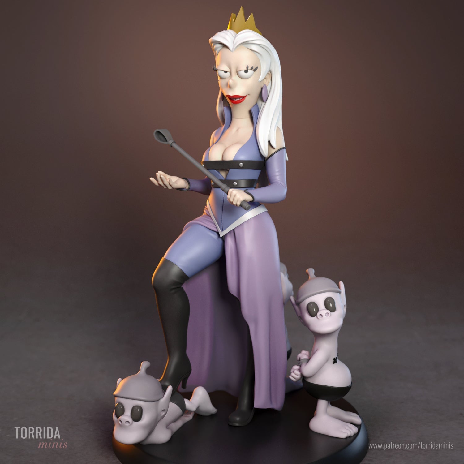Dagmar - Torrida Minis - Dark Forge Arts