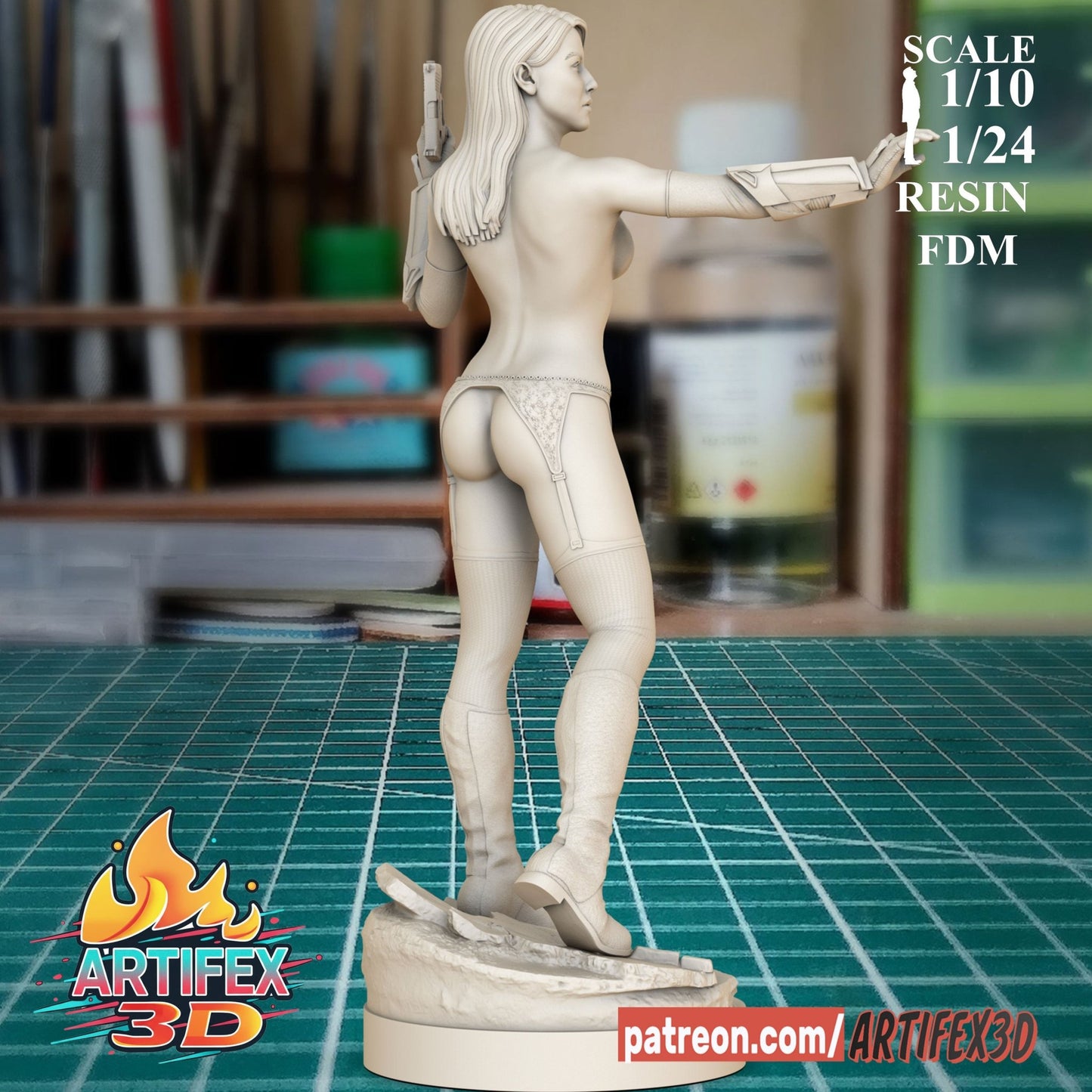 Daisy Johnson - Artifex3D - Dark Forge Arts