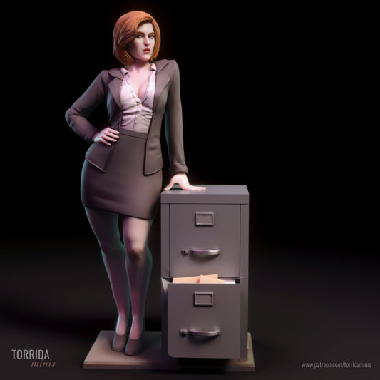 Dana Scully - Torrida Minis - Dark Forge Arts