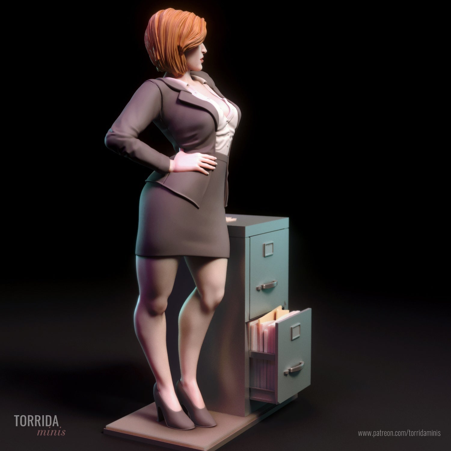 Dana Scully - Torrida Minis - Dark Forge Arts