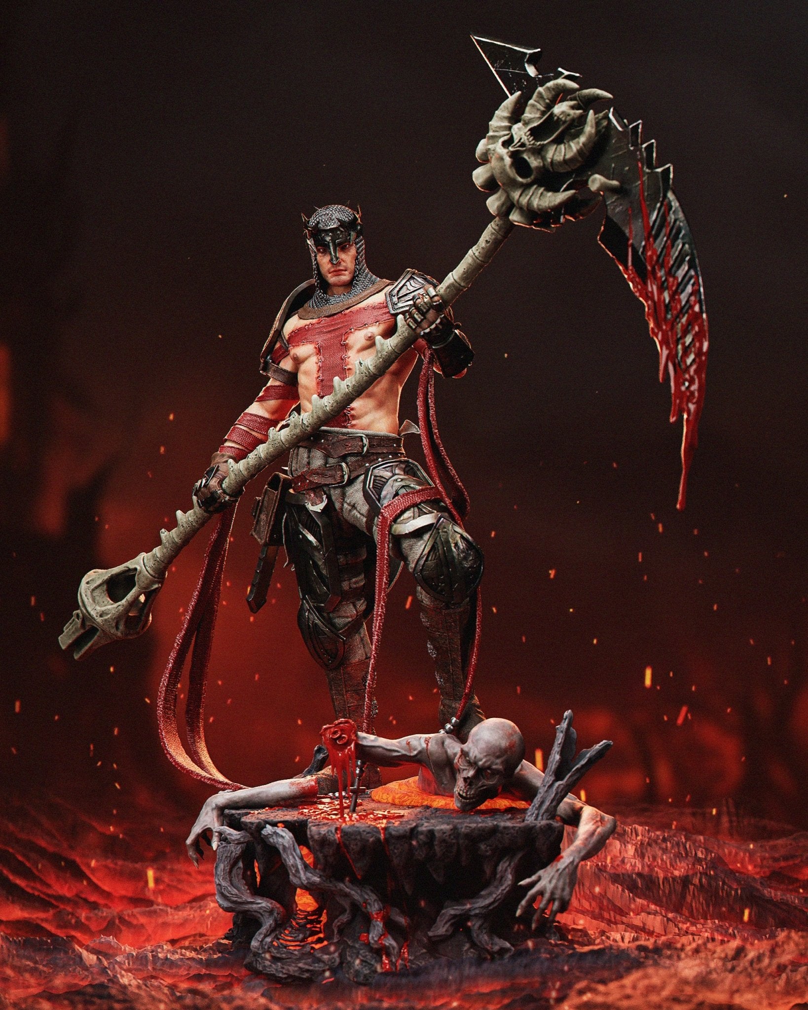 Dante Inferno - CA 3D Studios - Dark Forge Arts