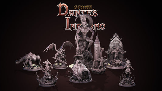 Dante's Inferno - ClayCyanide - Dark Forge Arts