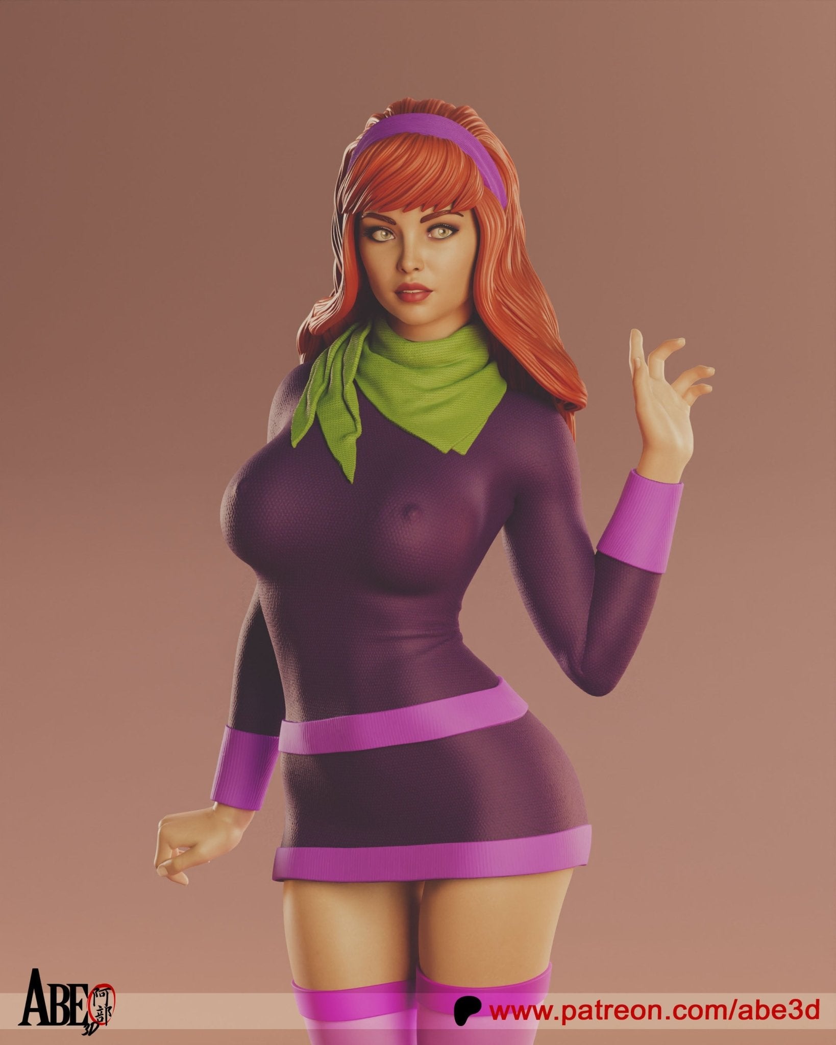 Daphne - Abe3D - Dark Forge Arts