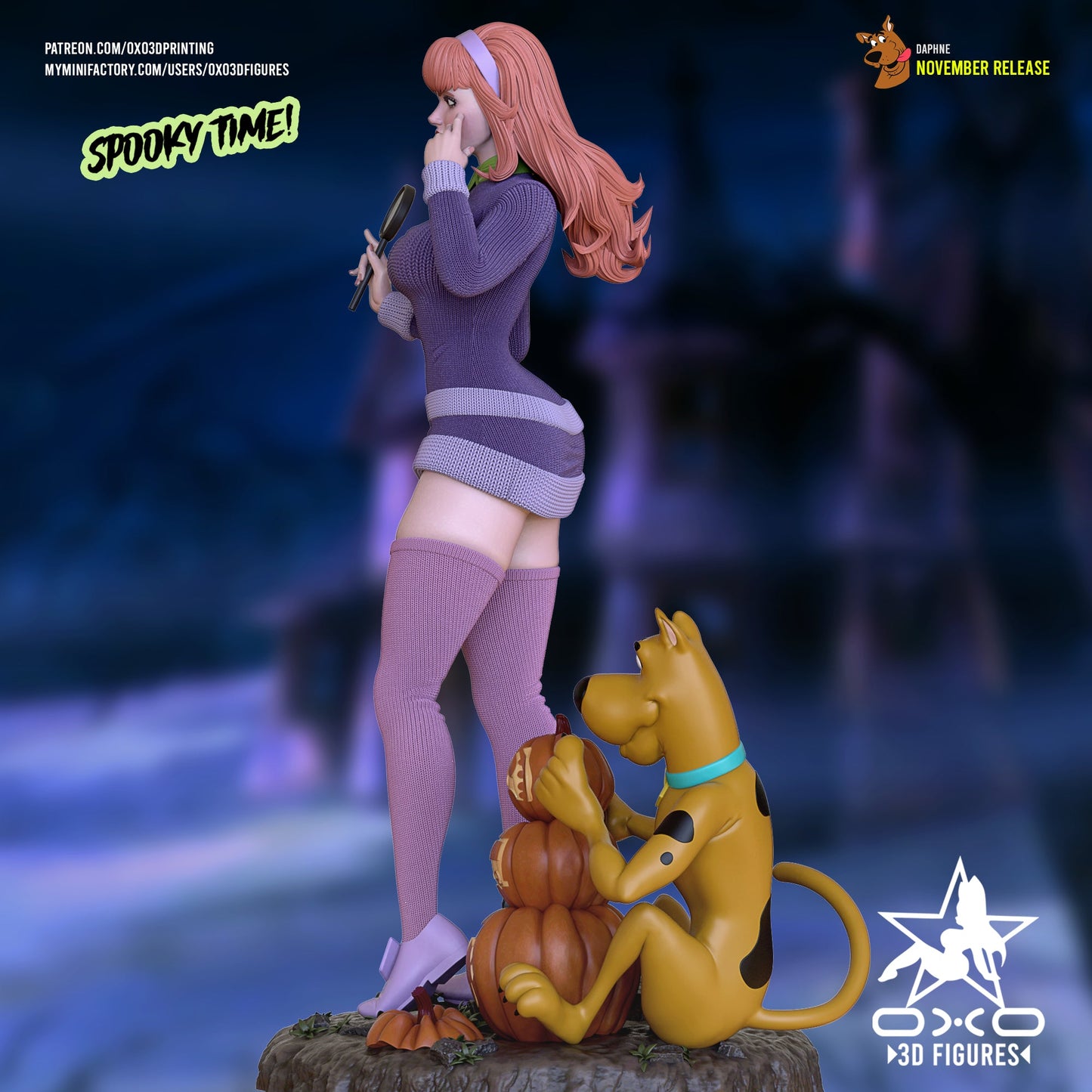 Daphne - OXO3D - Dark Forge Arts