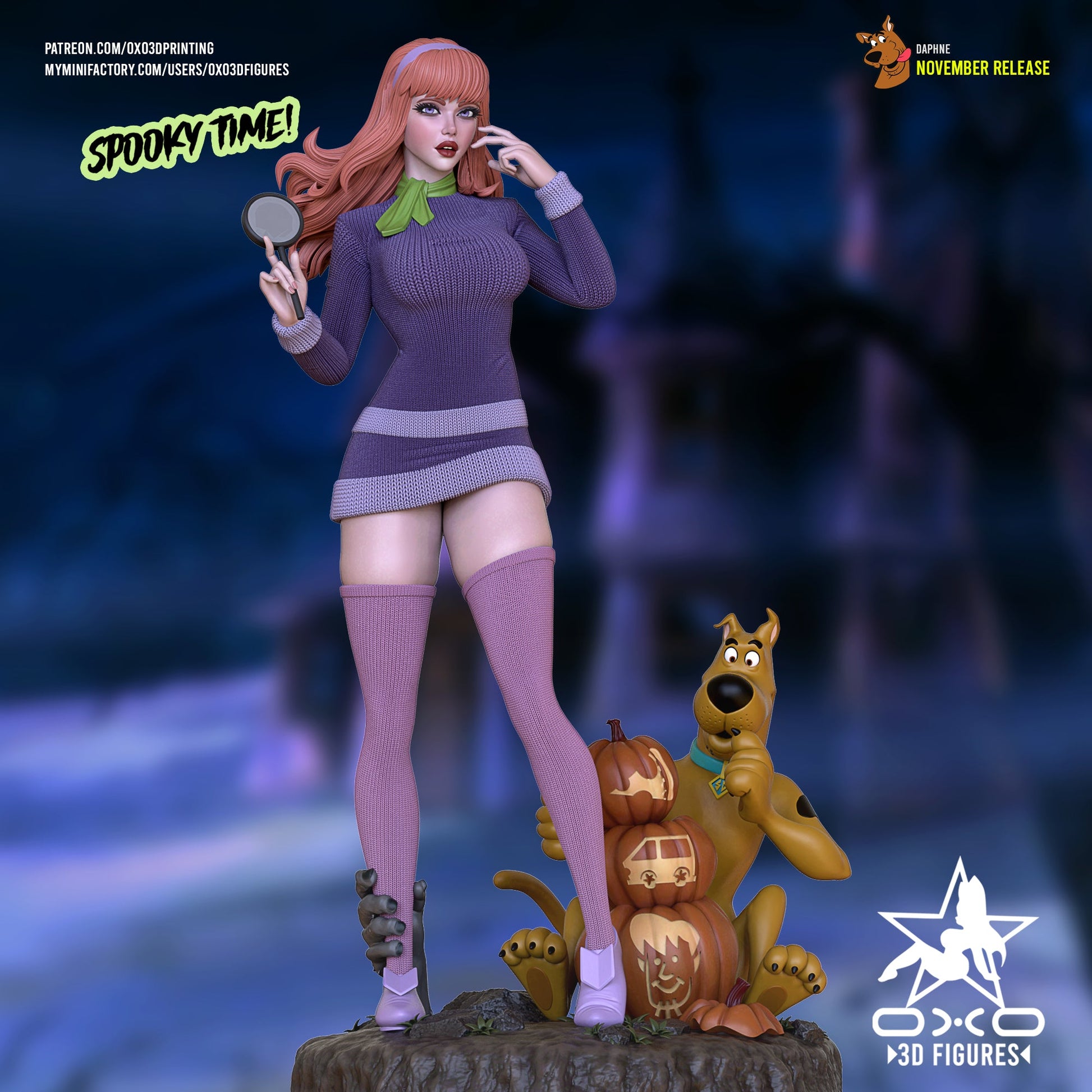 Daphne - OXO3D - Dark Forge Arts
