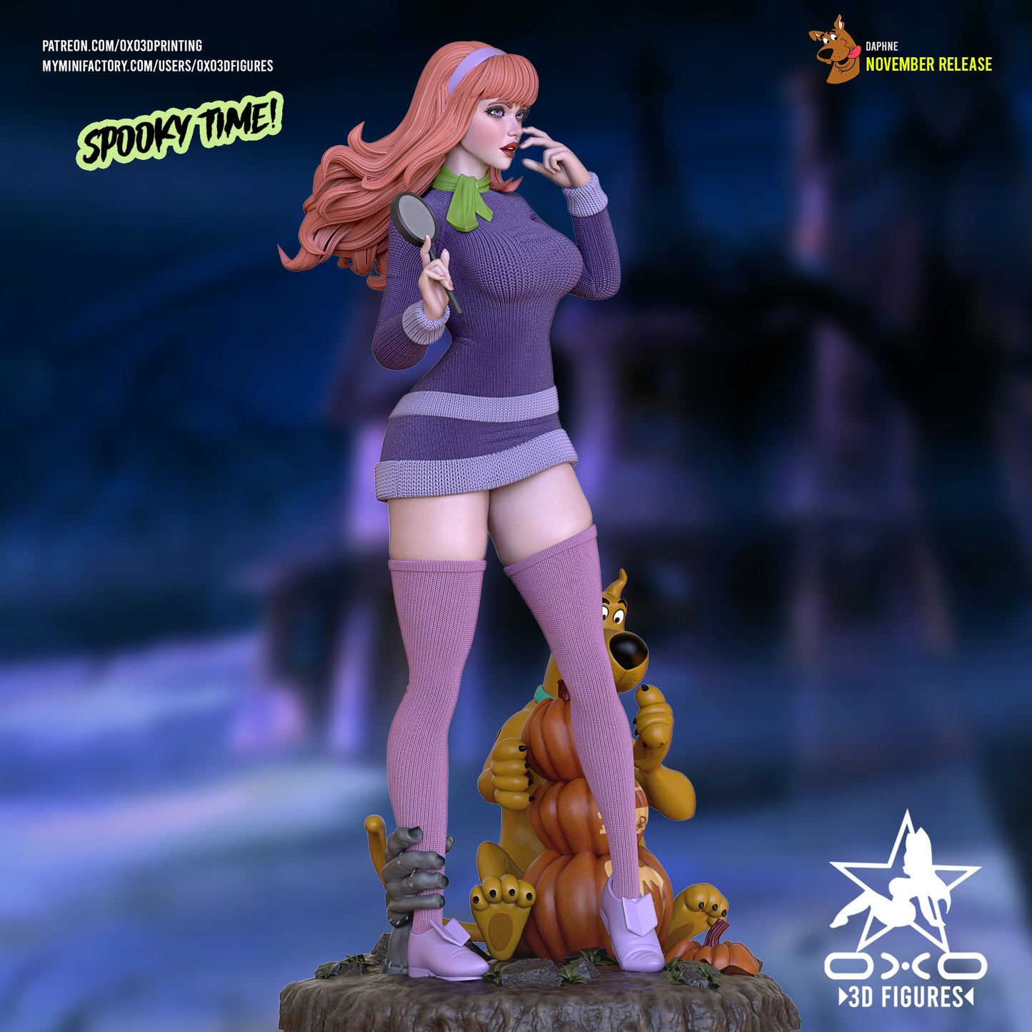 Daphne - OXO3D - Dark Forge Arts
