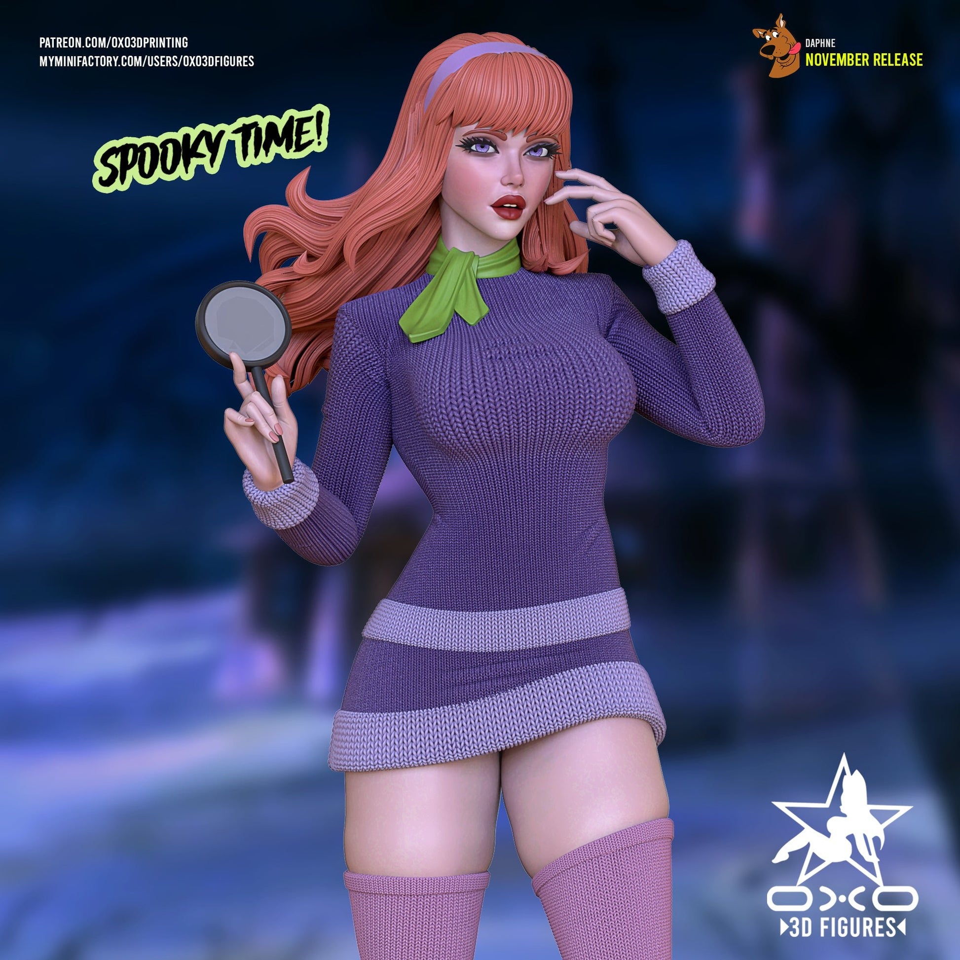 Daphne - OXO3D - Dark Forge Arts