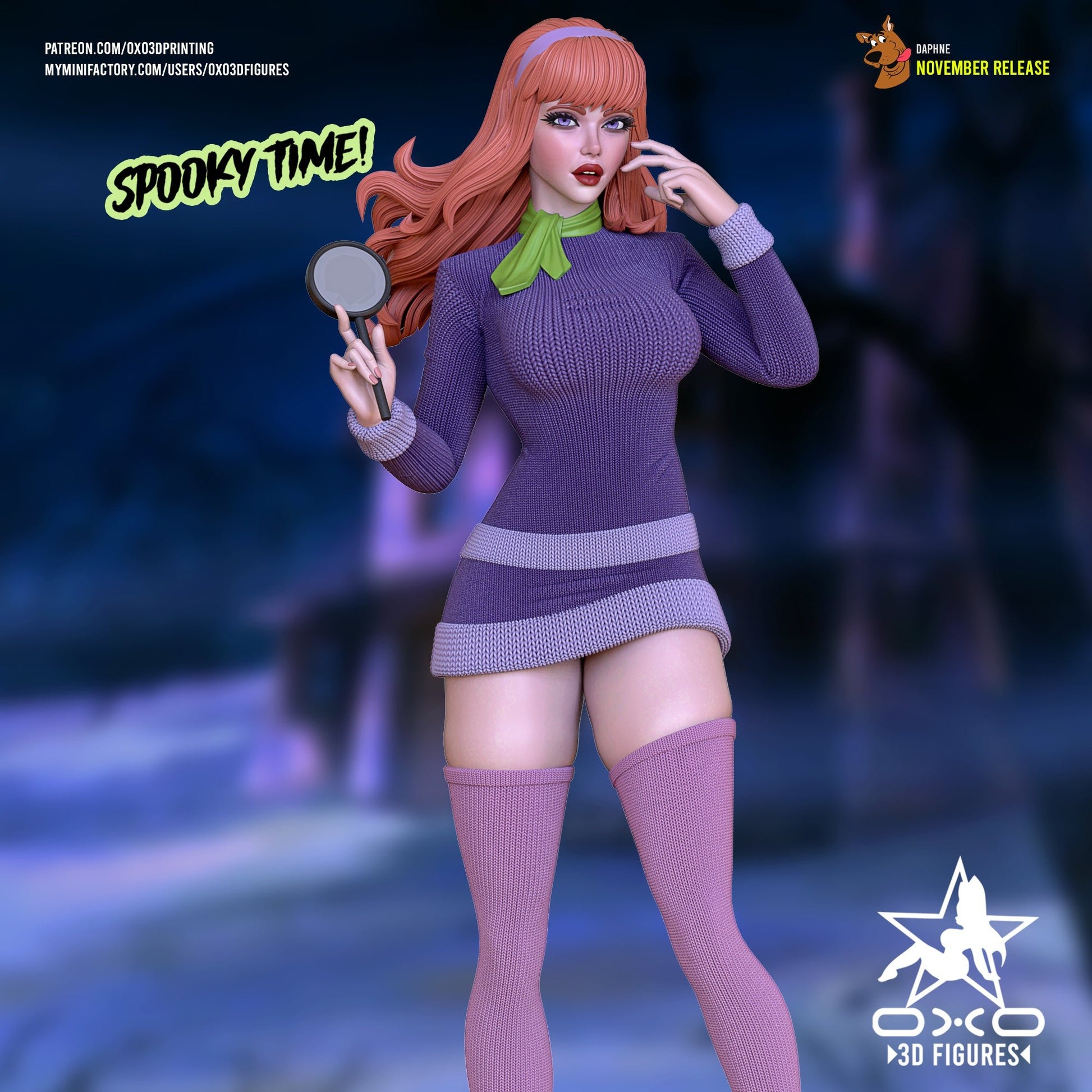 Daphne - OXO3D - Dark Forge Arts