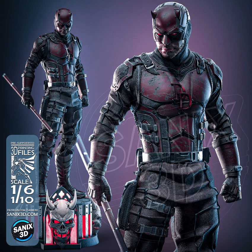 Daredevil v2 - Sanix3D - Dark Forge Arts