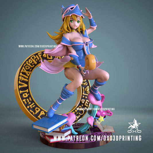Dark Magician Girl - OXO3D - Dark Forge Arts