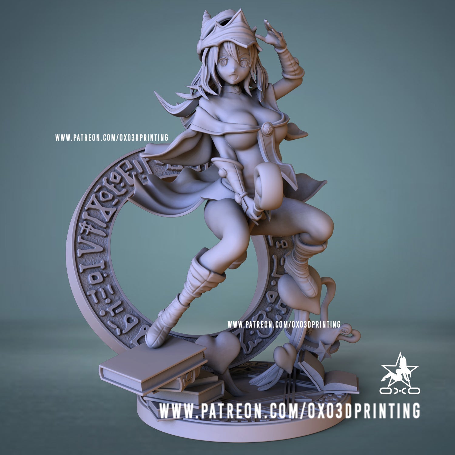 Dark Magician Girl - OXO3D - Dark Forge Arts