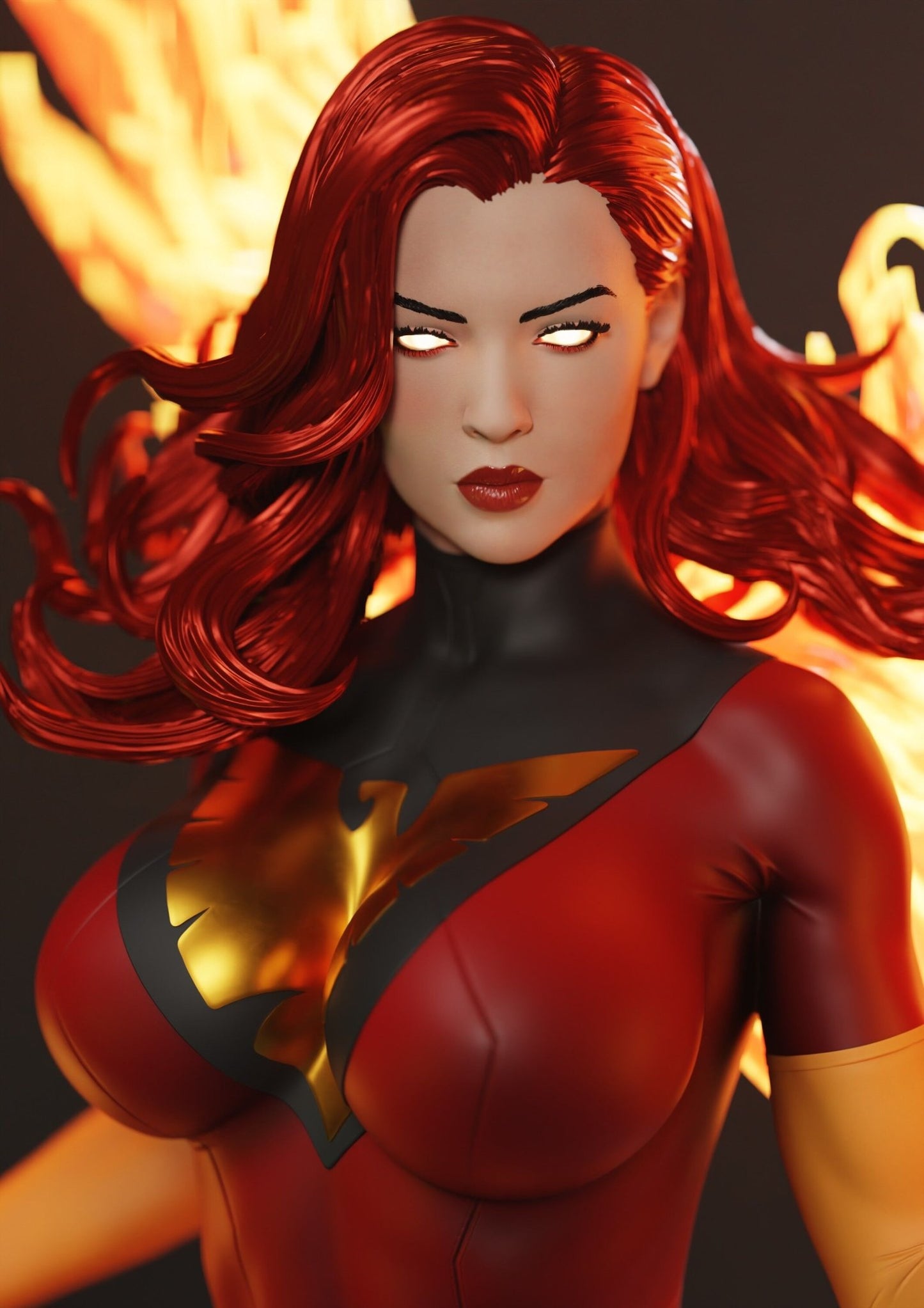 Dark Phoenix - Abe3D - Dark Forge Arts
