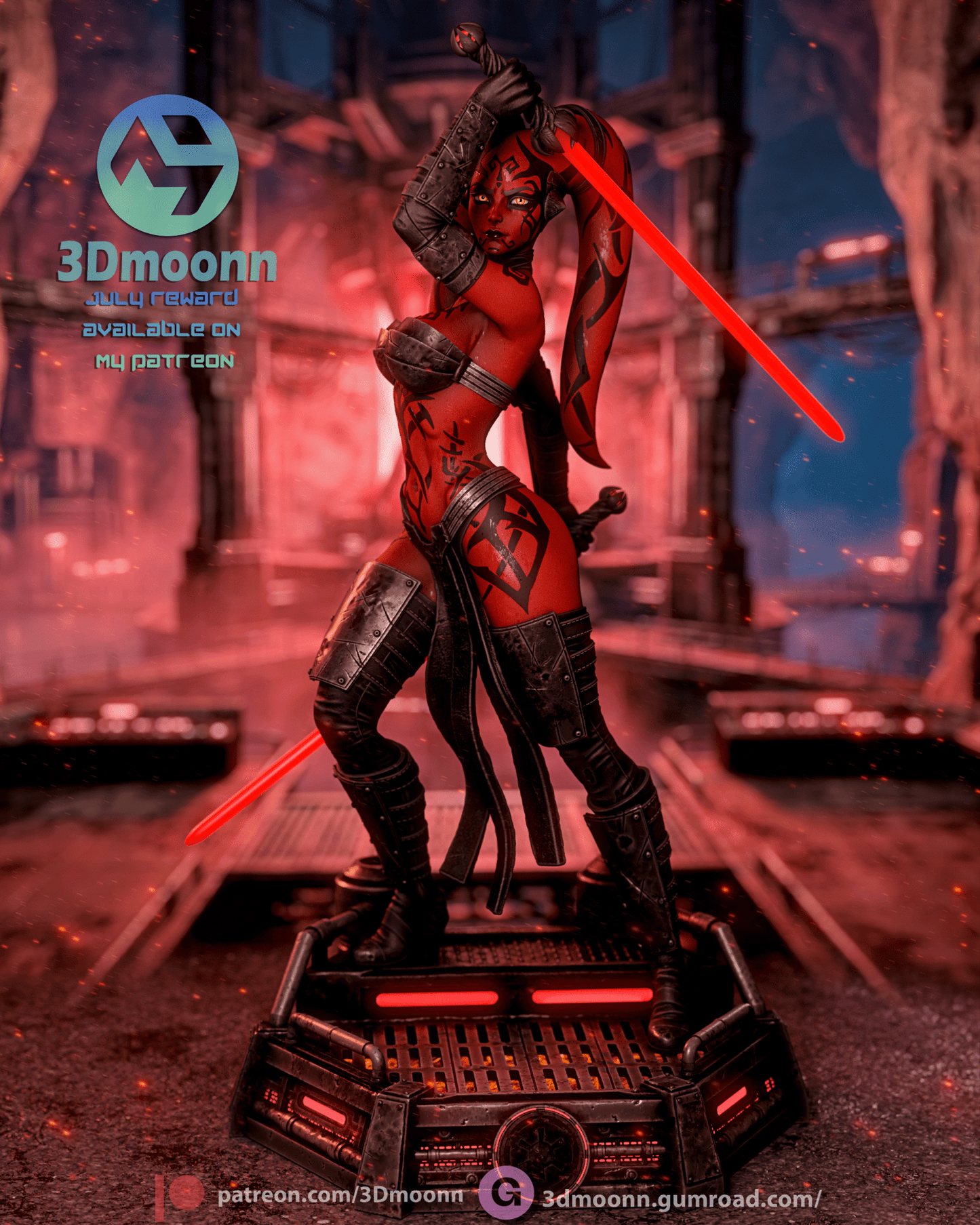 Darth Talon - 3DMoonn - Dark Forge Arts