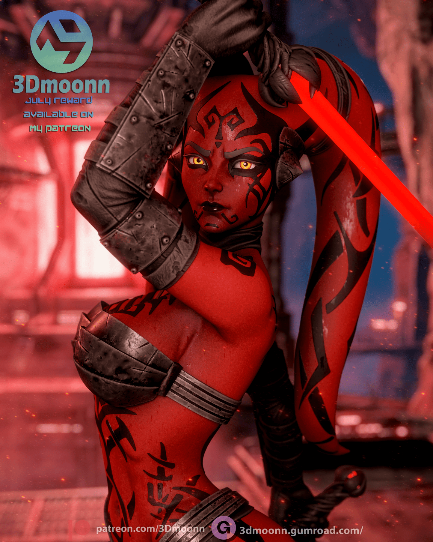 Darth Talon - 3DMoonn - Dark Forge Arts