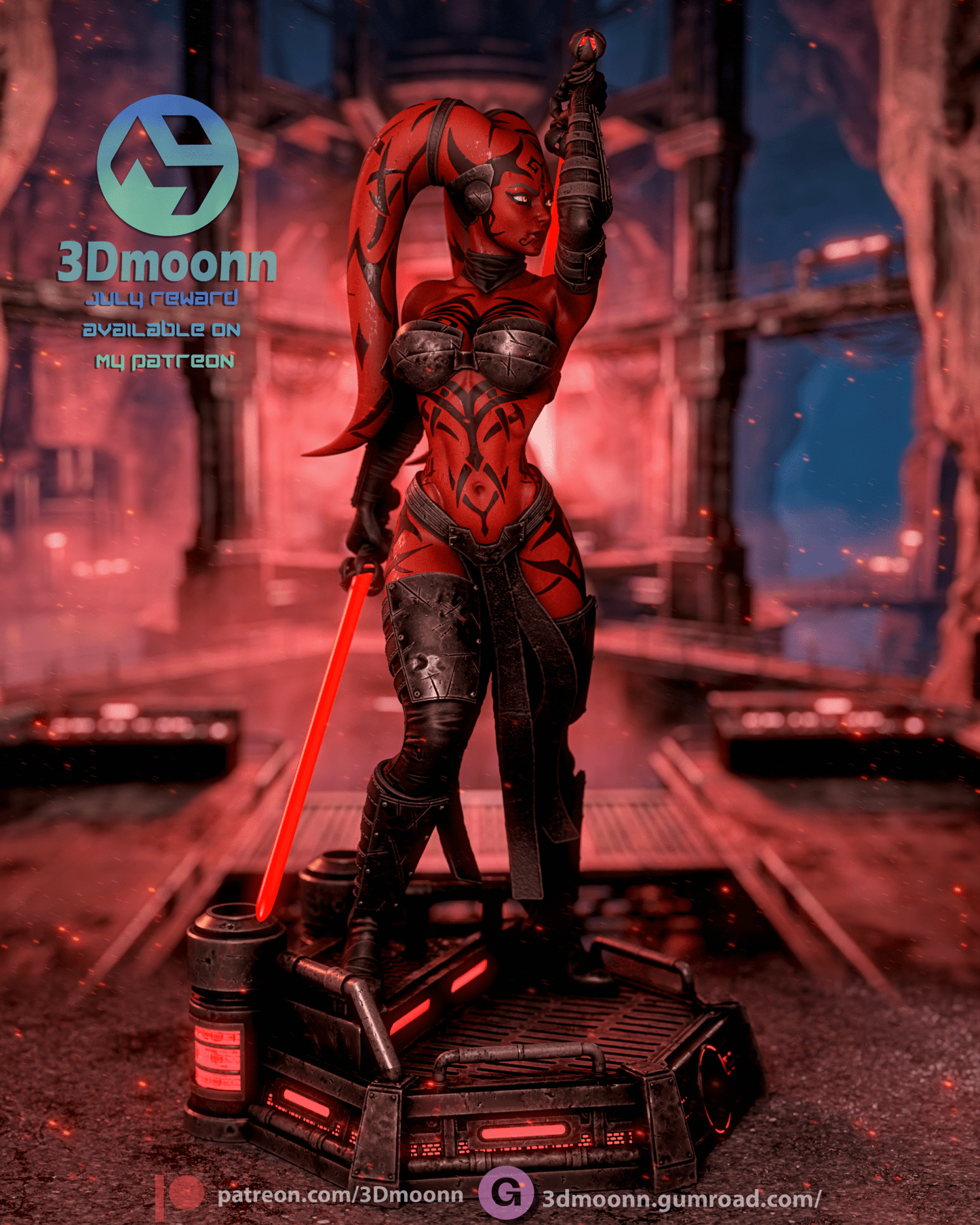 Darth Talon - 3DMoonn - Dark Forge Arts
