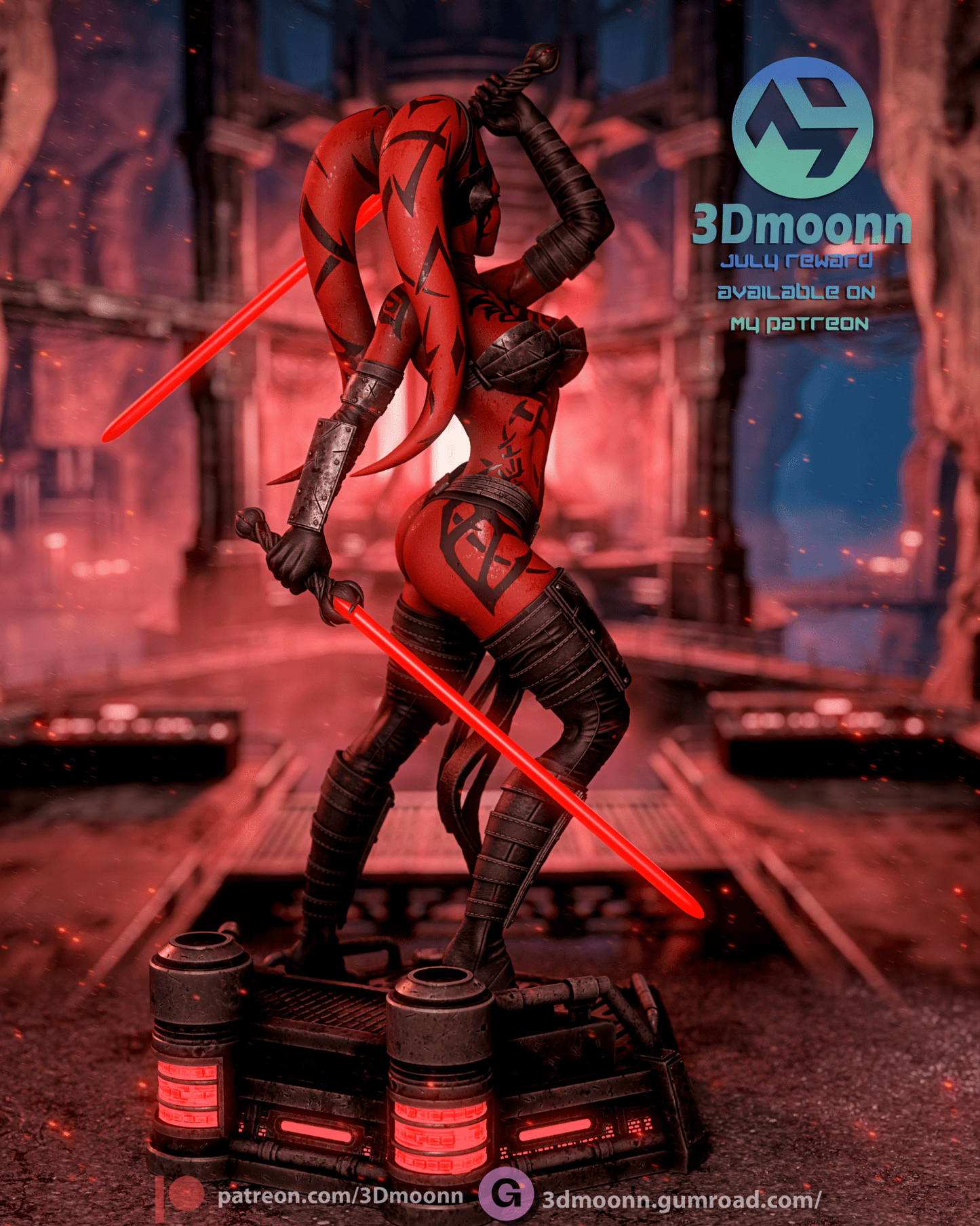Darth Talon - 3DMoonn - Dark Forge Arts