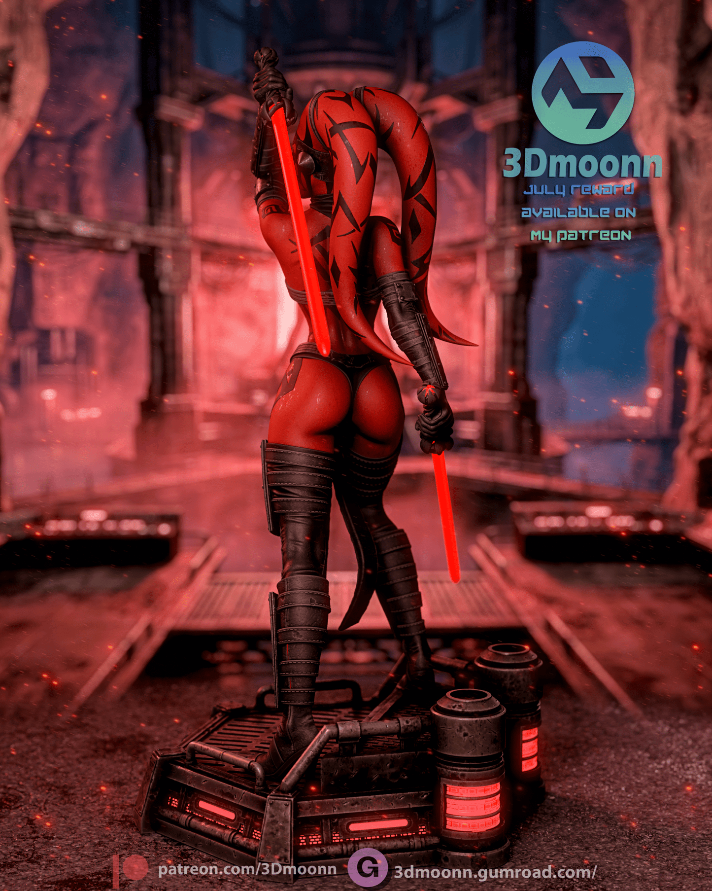 Darth Talon - 3DMoonn - Dark Forge Arts