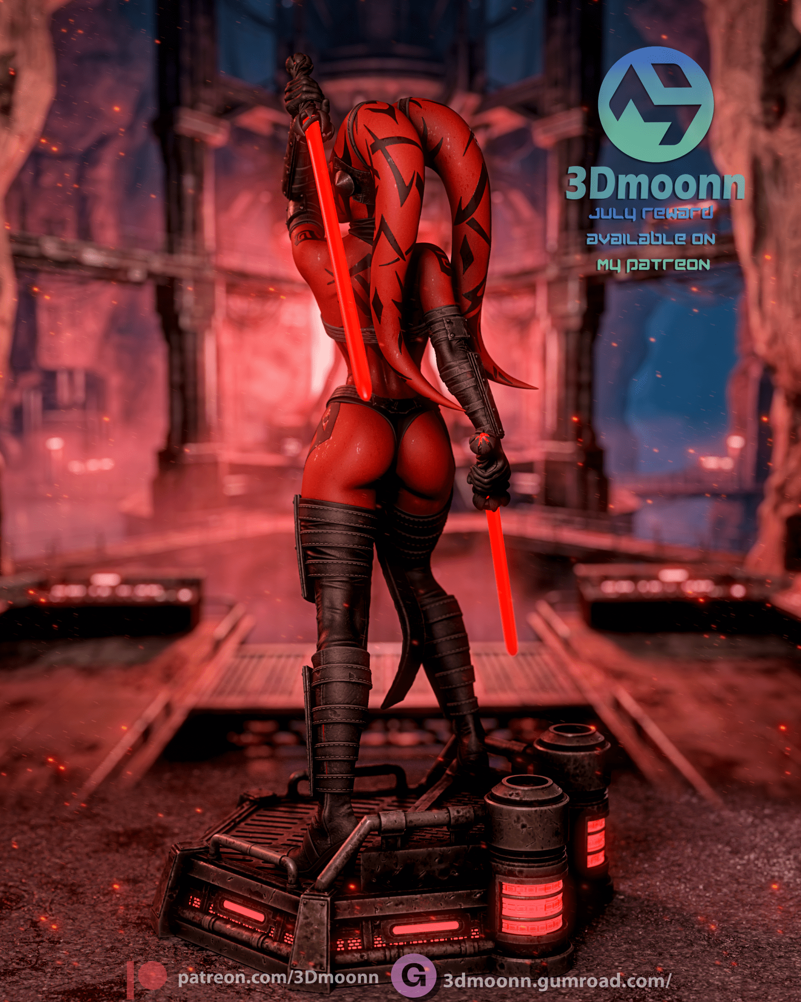 Darth Talon - 3DMoonn - Dark Forge Arts